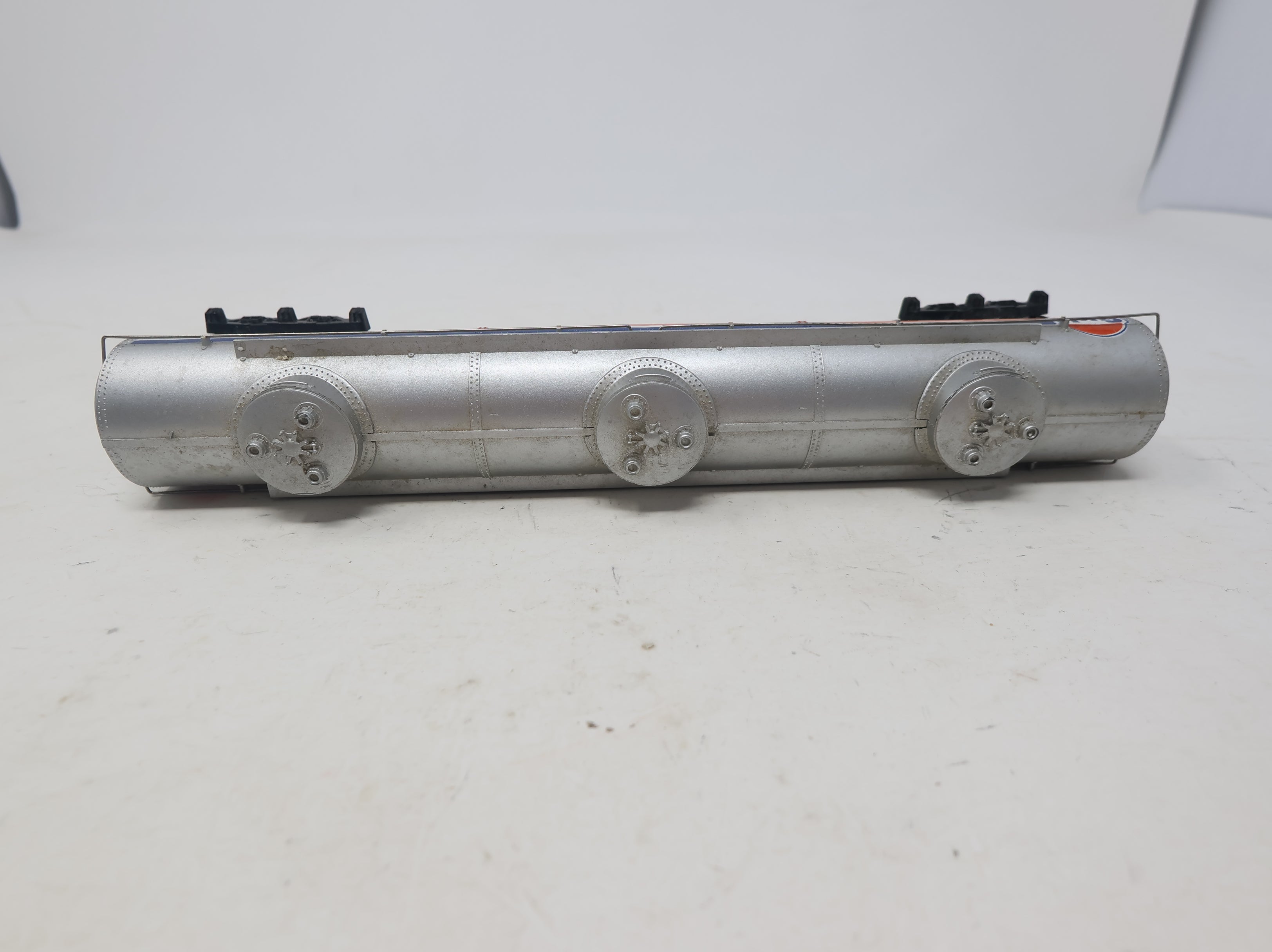 USED Tyco HO Scale Large Triple Dome Tank Car Gulf OSKX #829