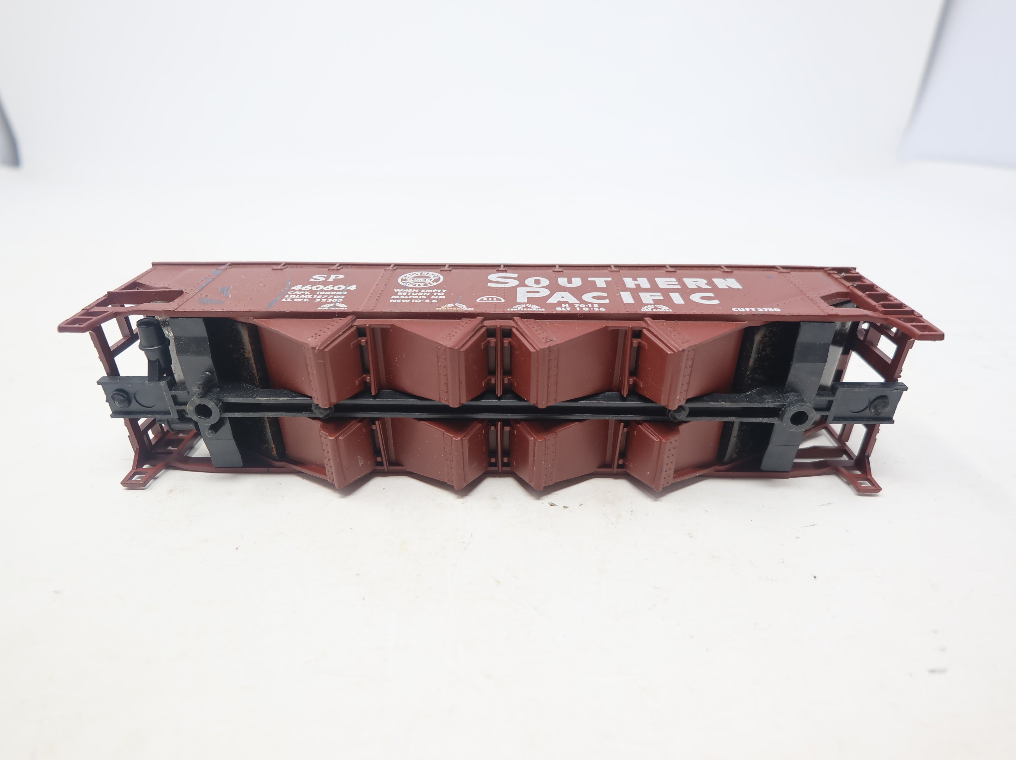 USED Rivarossi HO Scale 4 Bay Hopper Southern Pacific SP #460604 No Trucks/Couplers