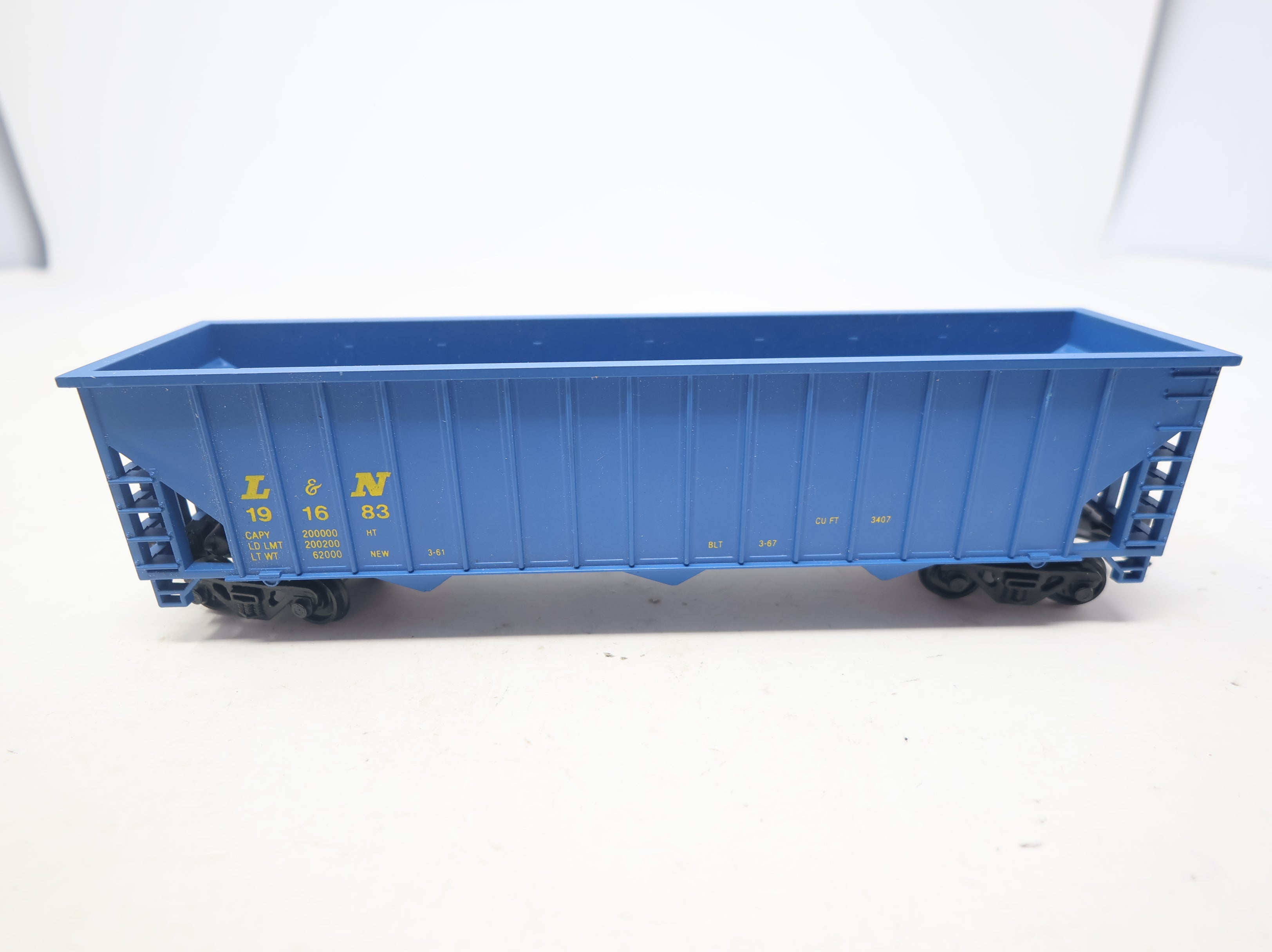 USED HO Scale 100 Ton Hopper Louisville & Nashville L&N #191683