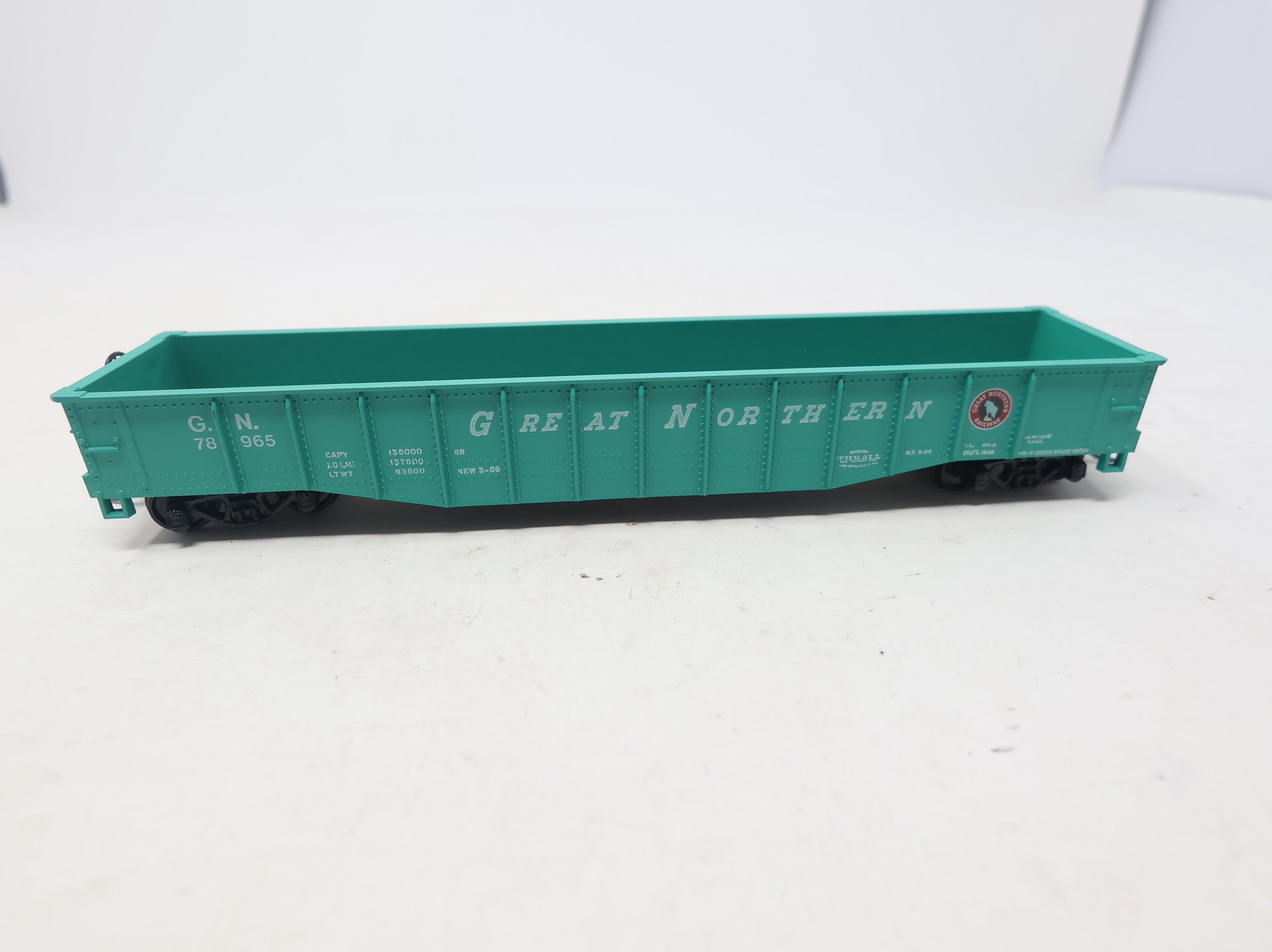 USED Athearn HO Scale 50' Gondola Great Northern GN #78965