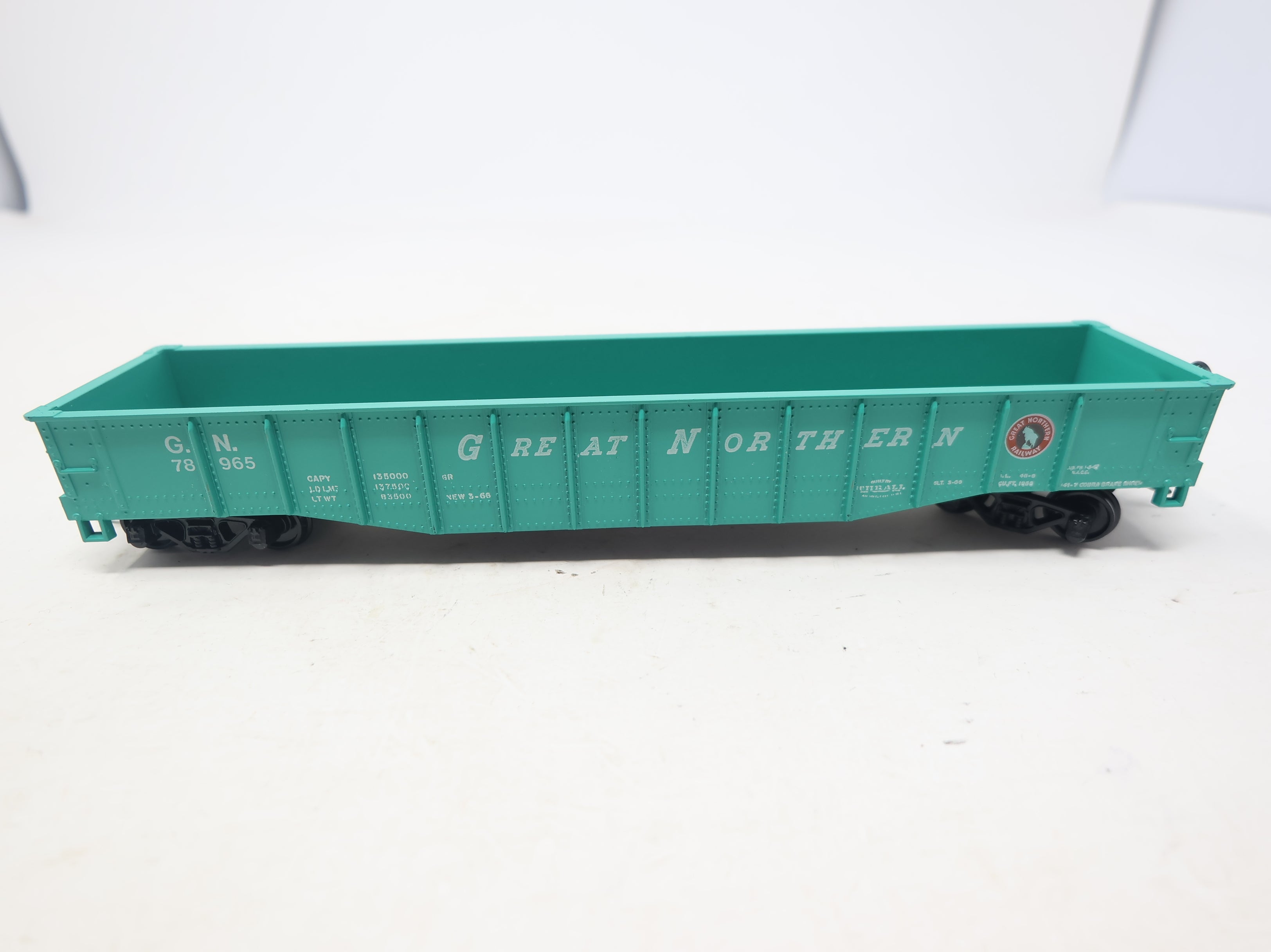 USED Athearn HO Scale 50' Gondola Great Northern GN #78965