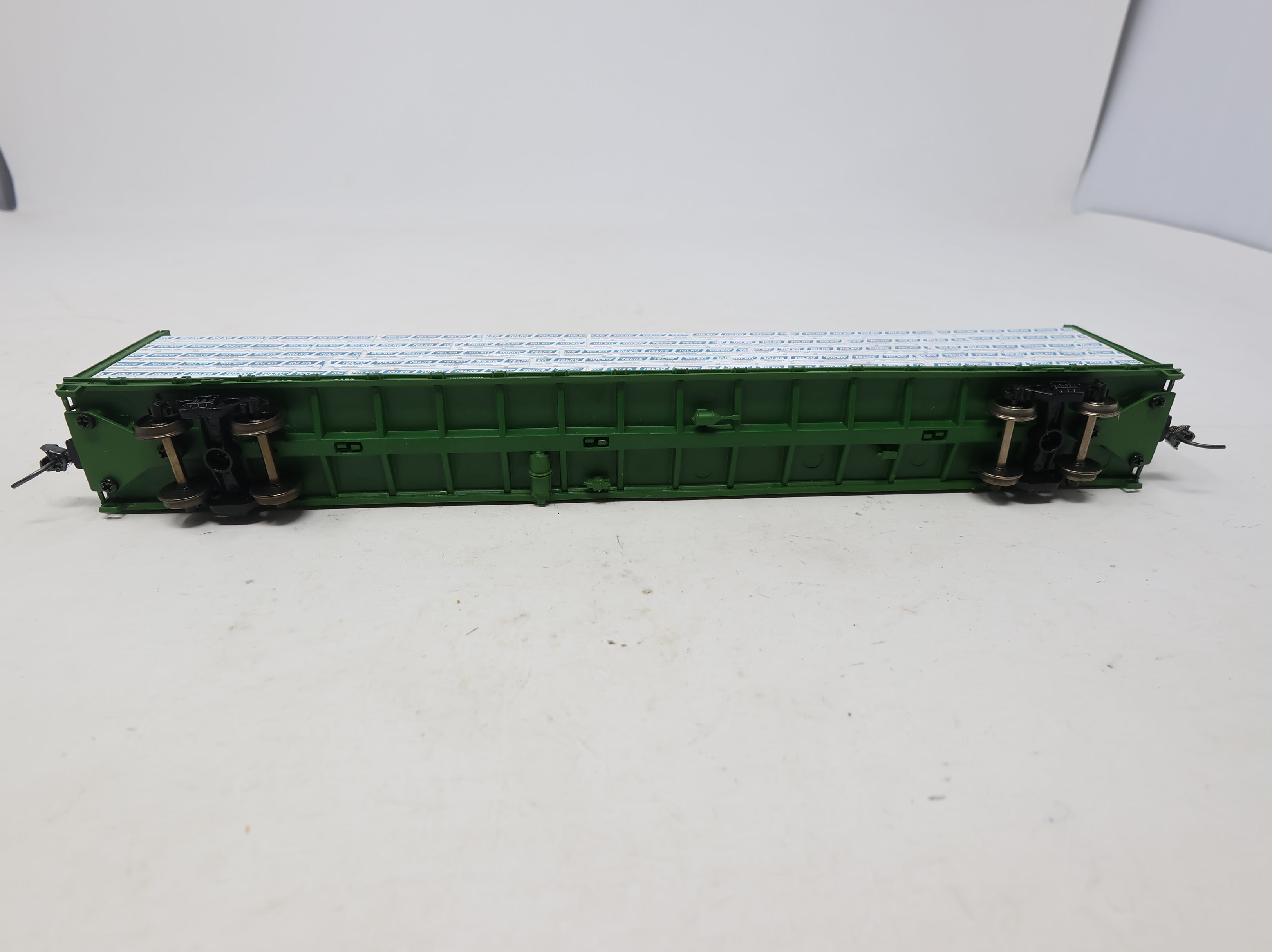 USED Walthers HO Scale 72' Centerbeam Flatcar Atlanta & St Andrews Bay ASAB #2453 w/ Tolko Load