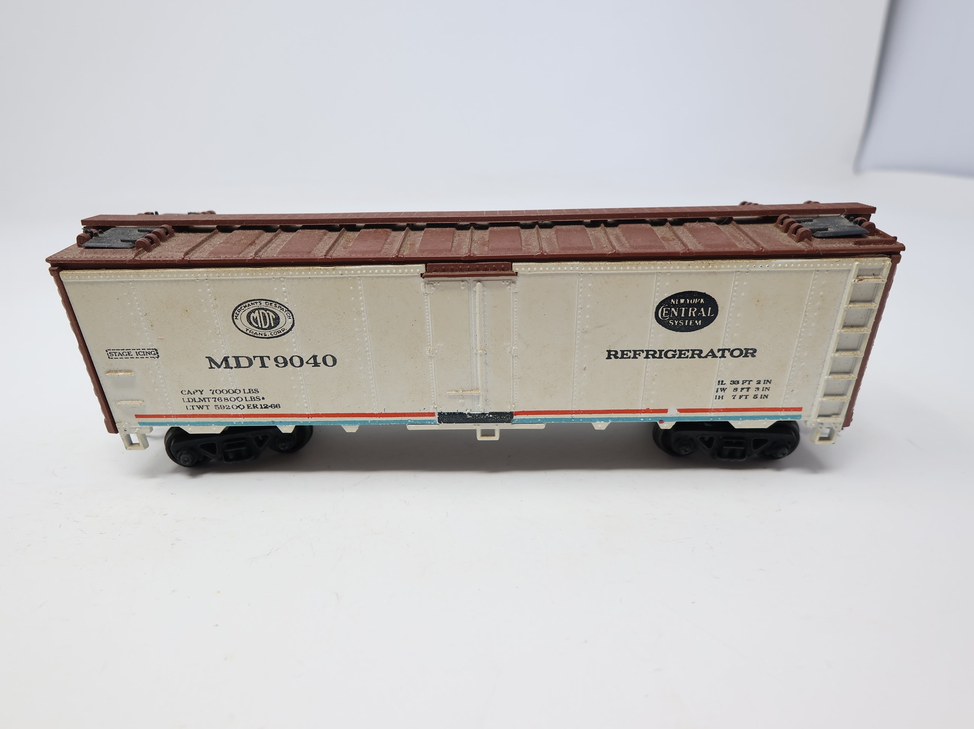 USED Athearn HO Scale 40' Box Car New York Central MDT #9040