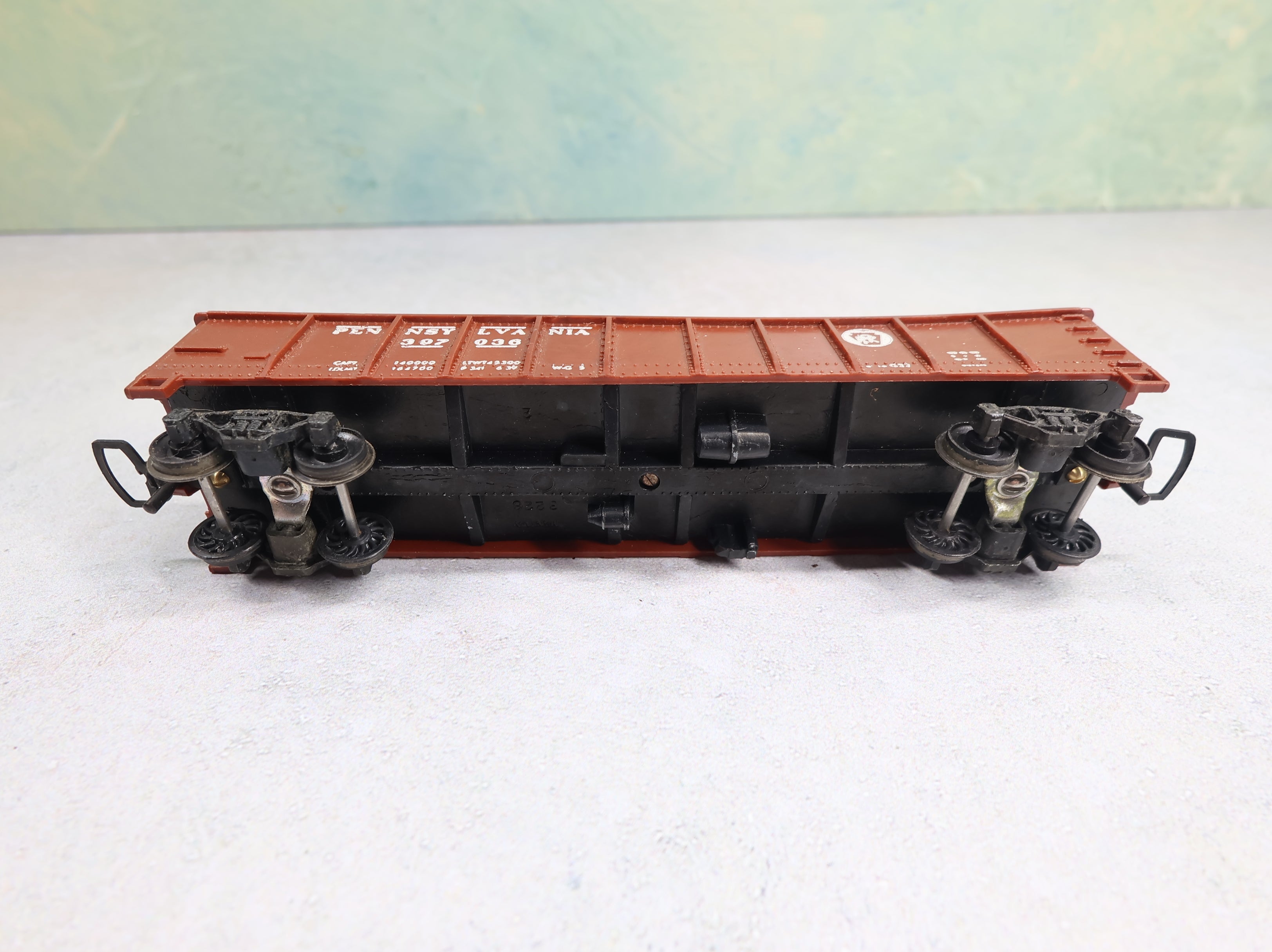 USED Mantua HO Scale 40' Gondola Pennsylvania #397036 Euro Couplers