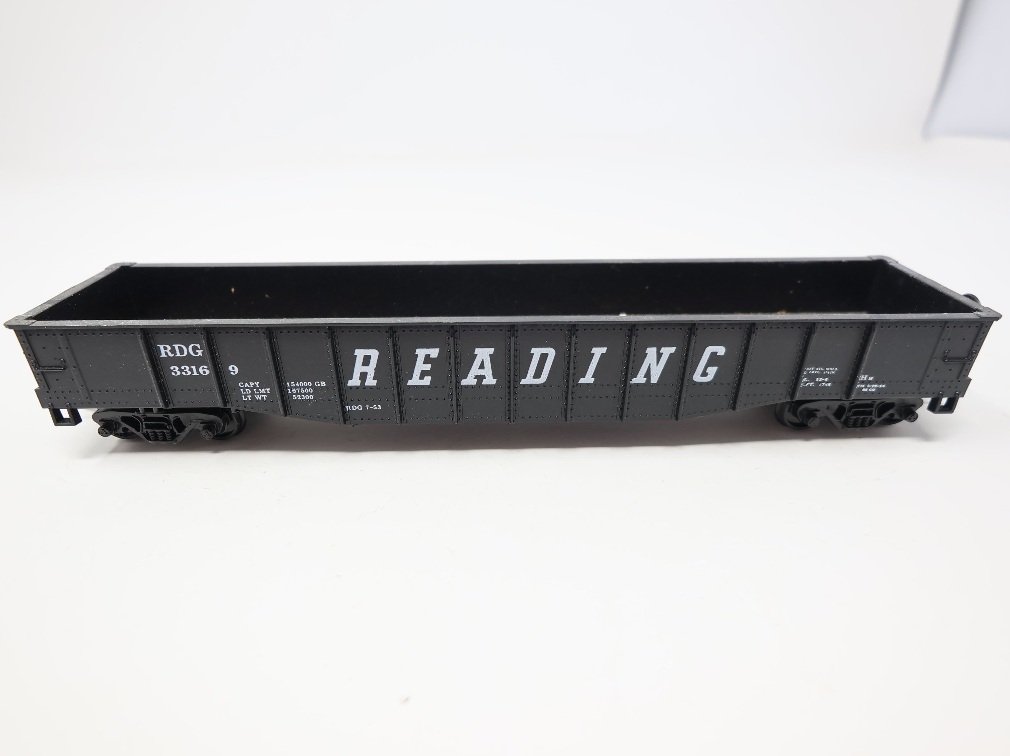 USED Athearn HO Scale 48' Gondola Reading RDG #33169