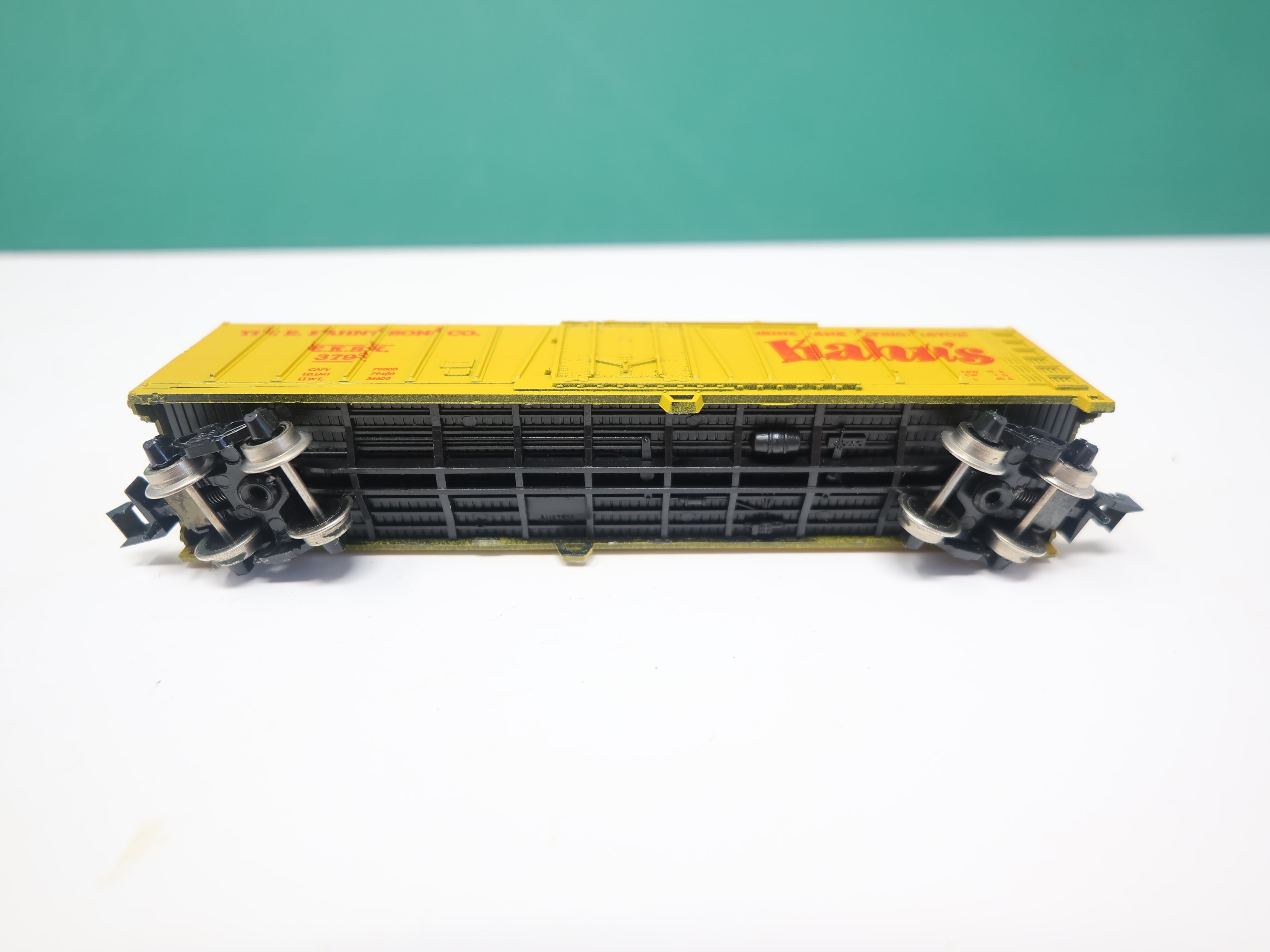 USED AHM N Scale, Box Car, Kahn's EKSX #3792