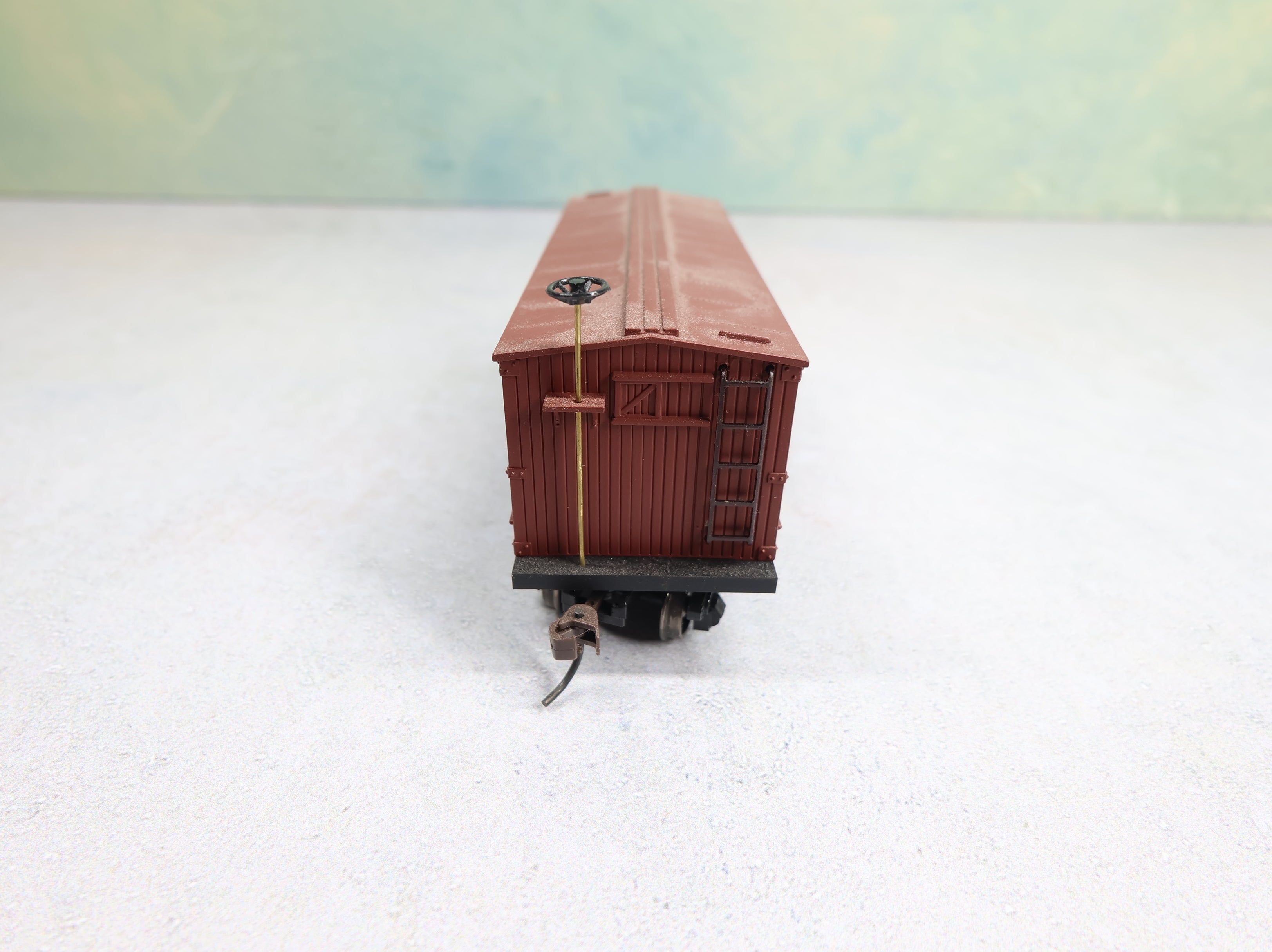 USED Mantua 721303 HO Scale Wooden 1860 Box Car Maryland and Pennsylvania M&PA #723