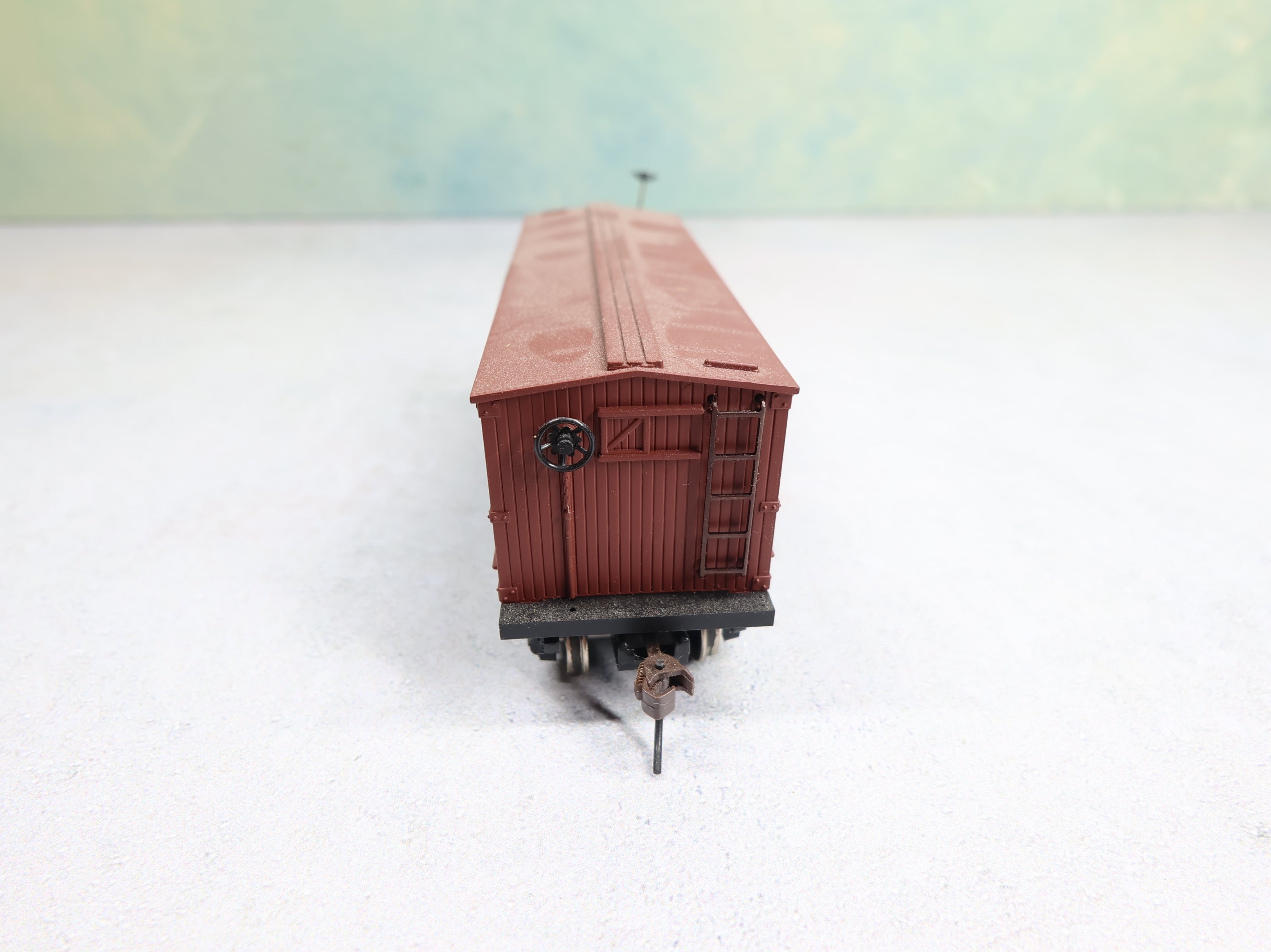 USED Mantua 721303 HO Scale Wooden 1860 Box Car Maryland and Pennsylvania M&PA #723