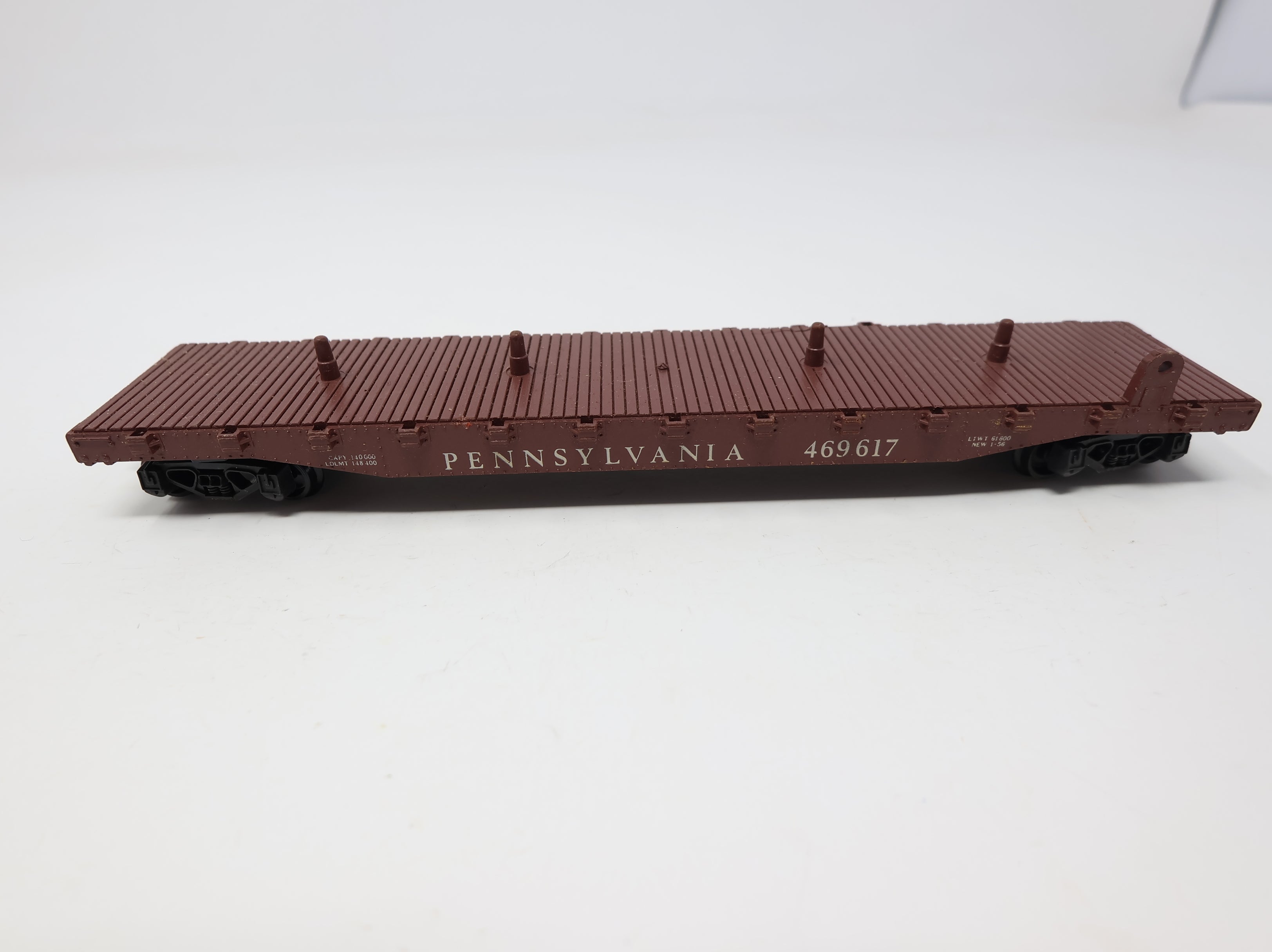 USED Lima HO Scale Flat Car Pennsylvania PRR #469617