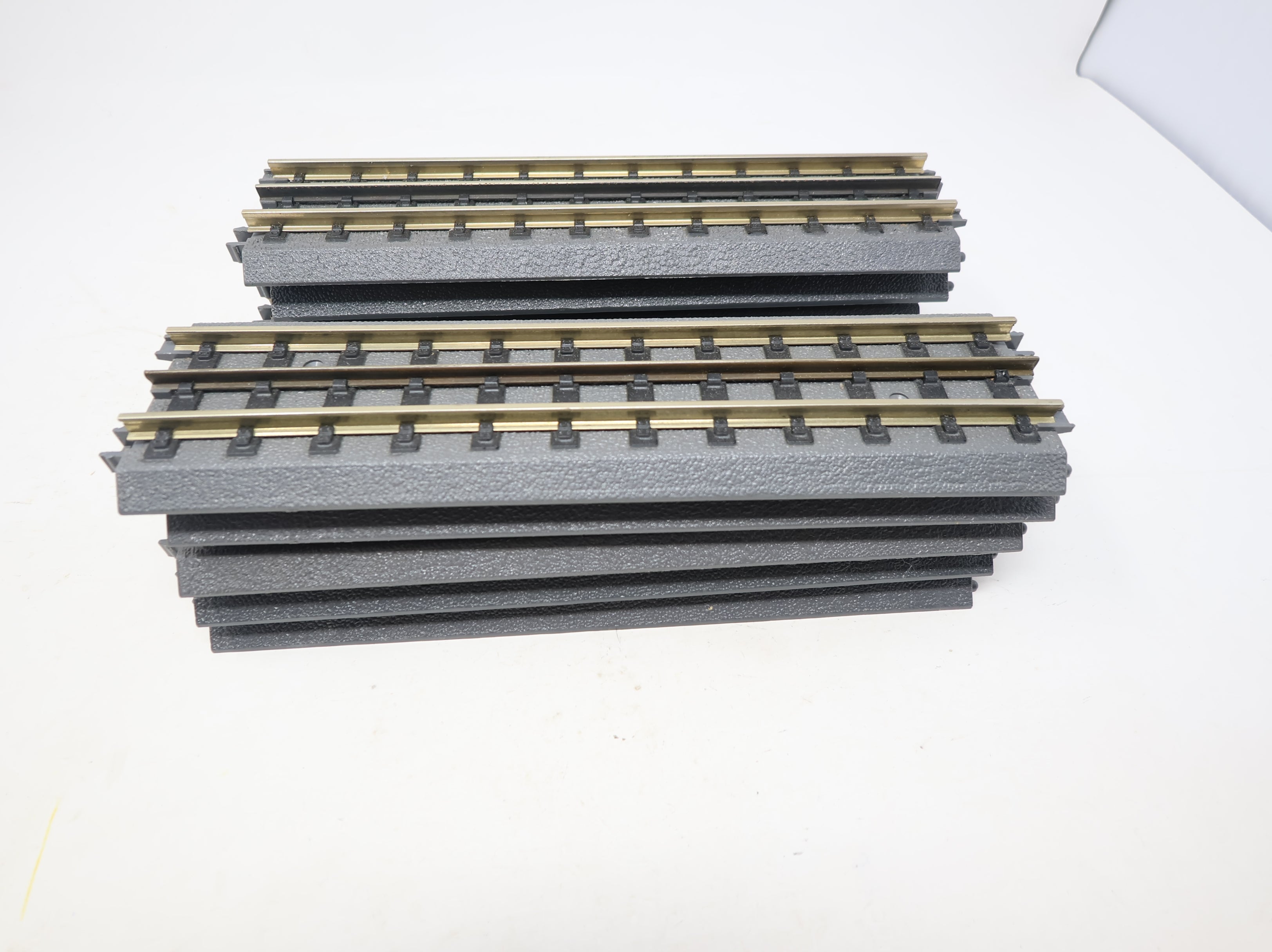 USED MTH O RealTrax 10" Straight Track (10 pcs)