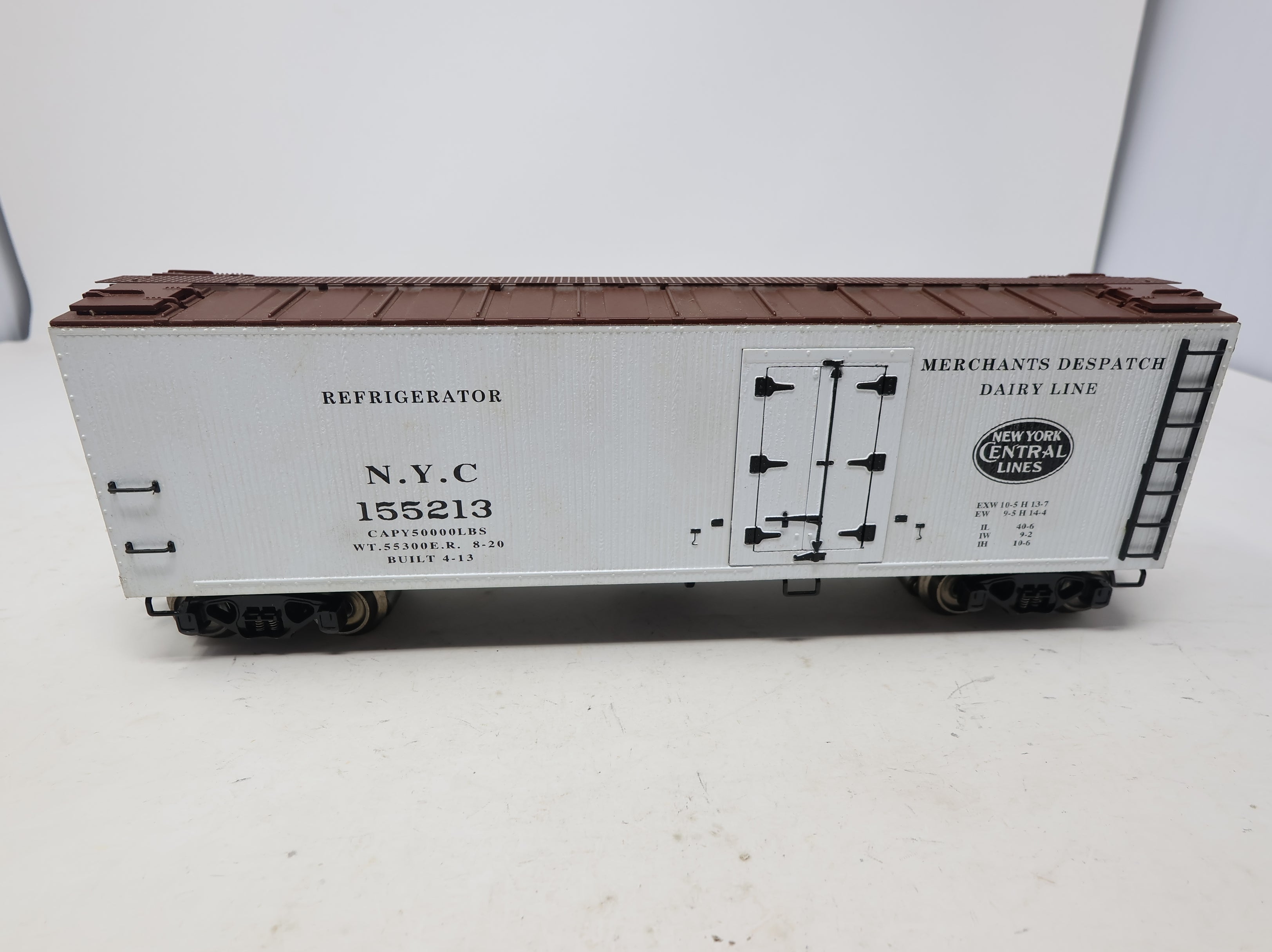 USED K-Line O Operating Milk Car New York Central NYC #155213 Untested