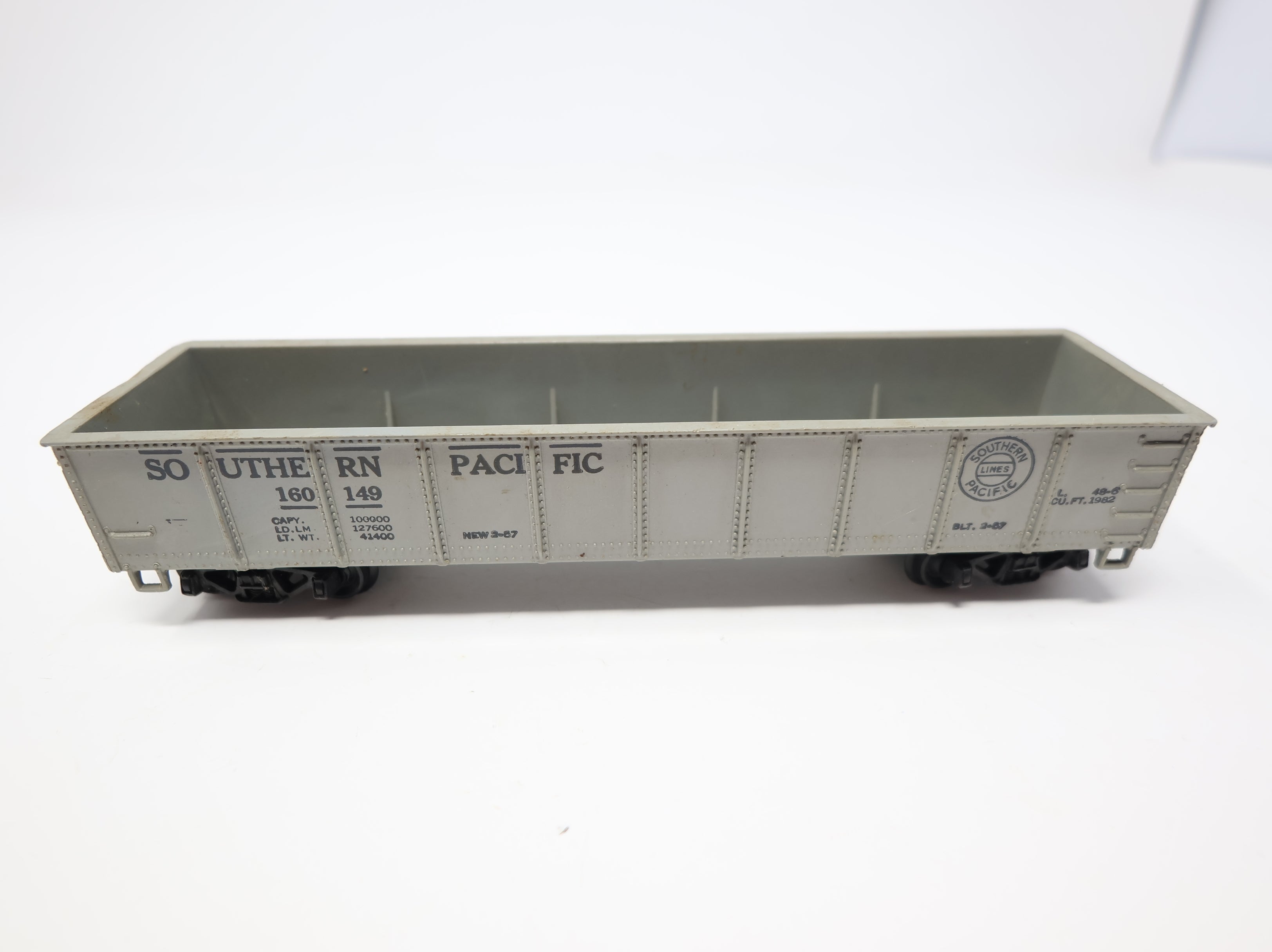 USED Marx HO Scale Gondola Southern Pacific SP #160149