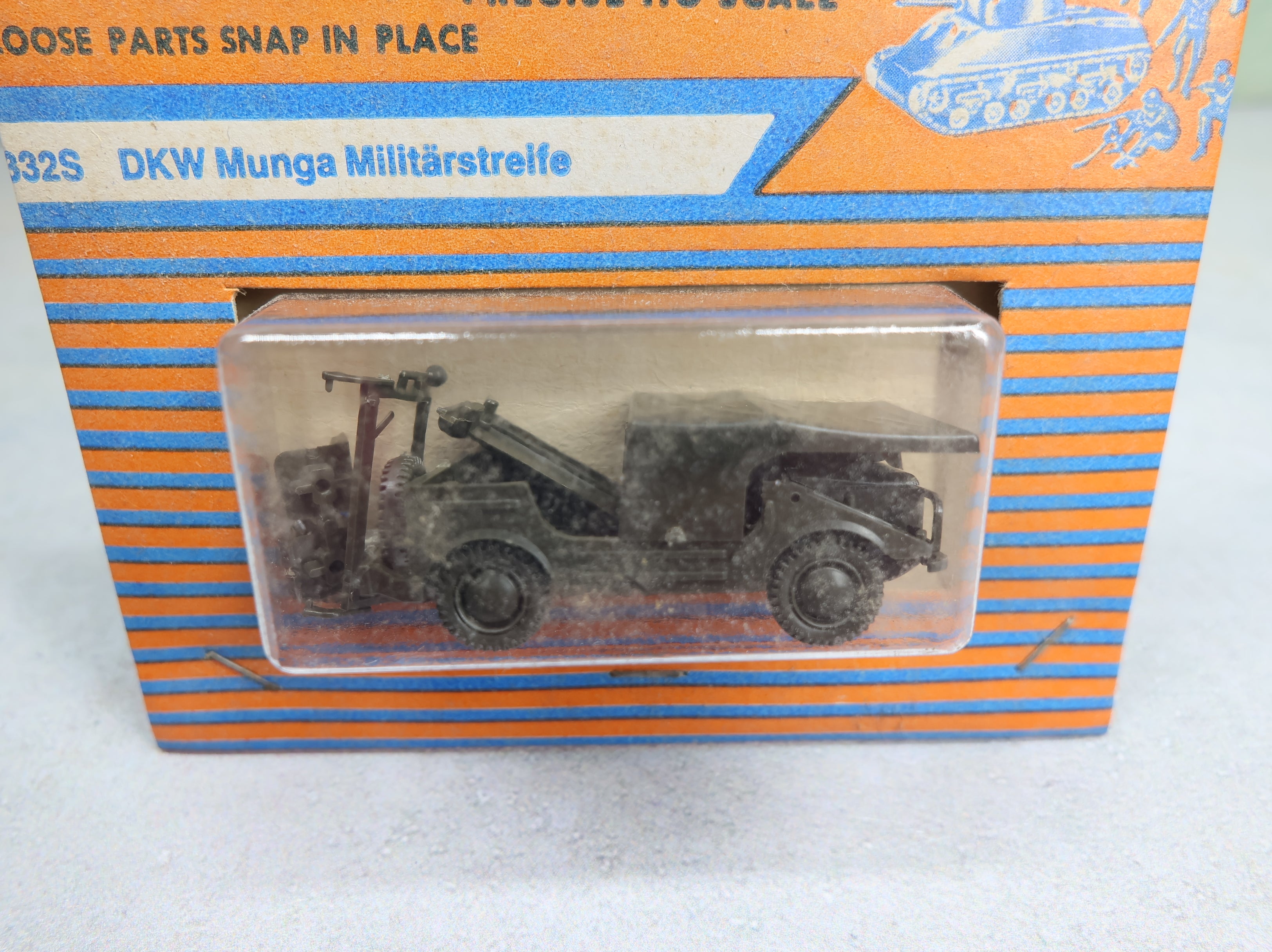 Roco Z332S HO Scale MiniTanks DKW Munga Military Patrol Vehicle