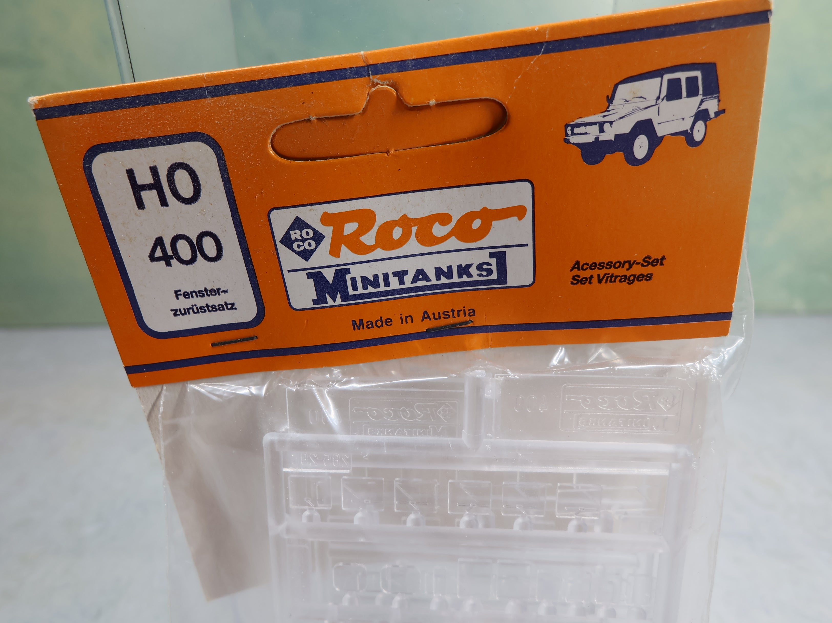 Roco 400 HO Scale MiniTanks Window Upgrade Kit for Military Vehicle Details