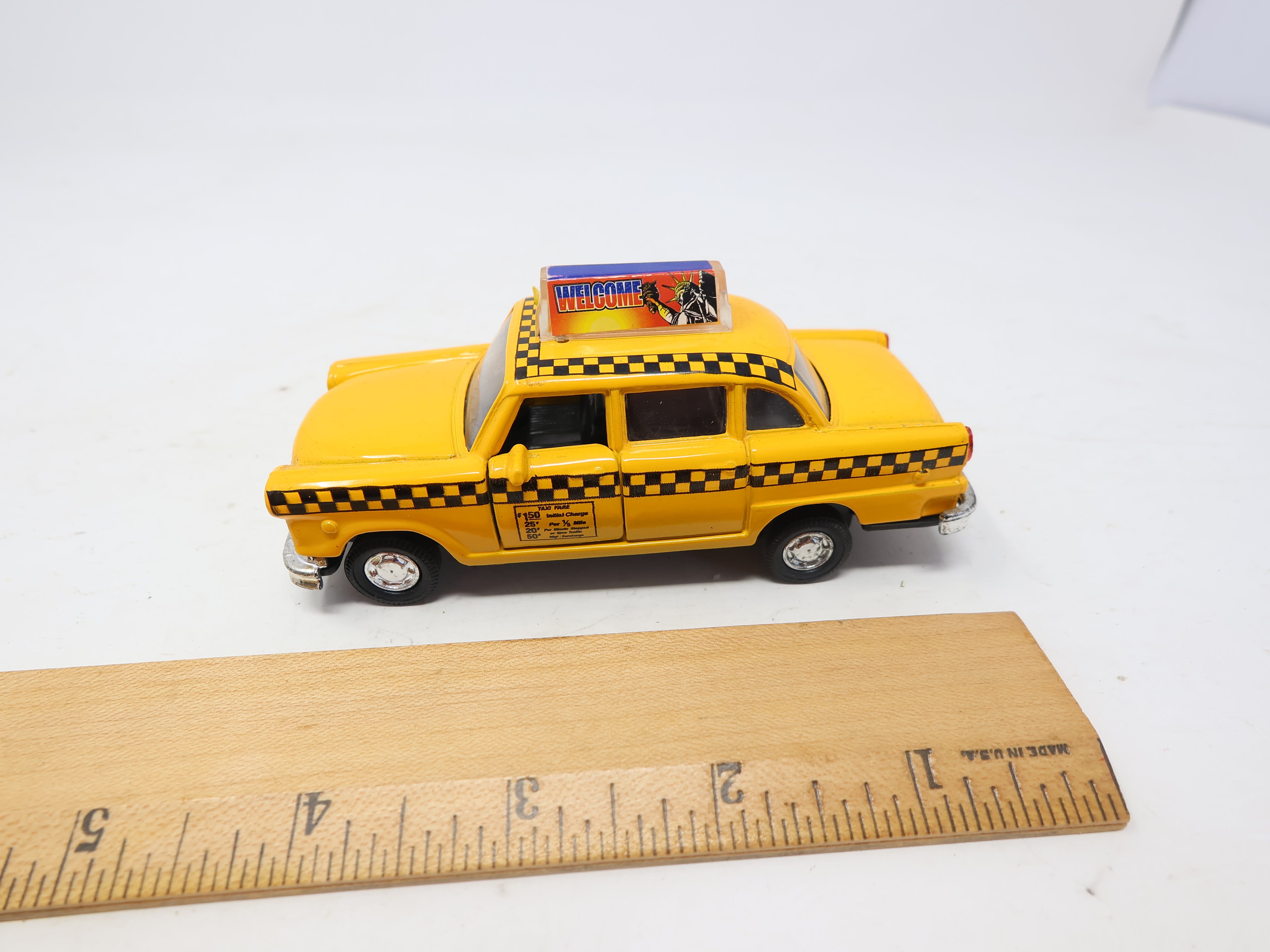 USED , Yellow City Taxi Cab