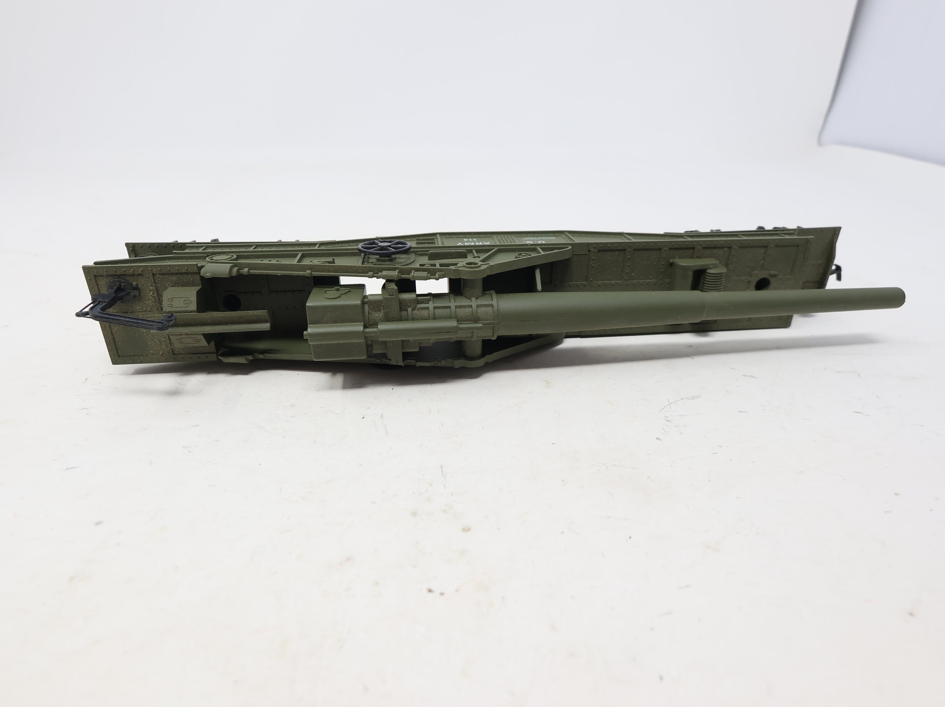 USED Cox HO Scale Railway Gun United States Army #114