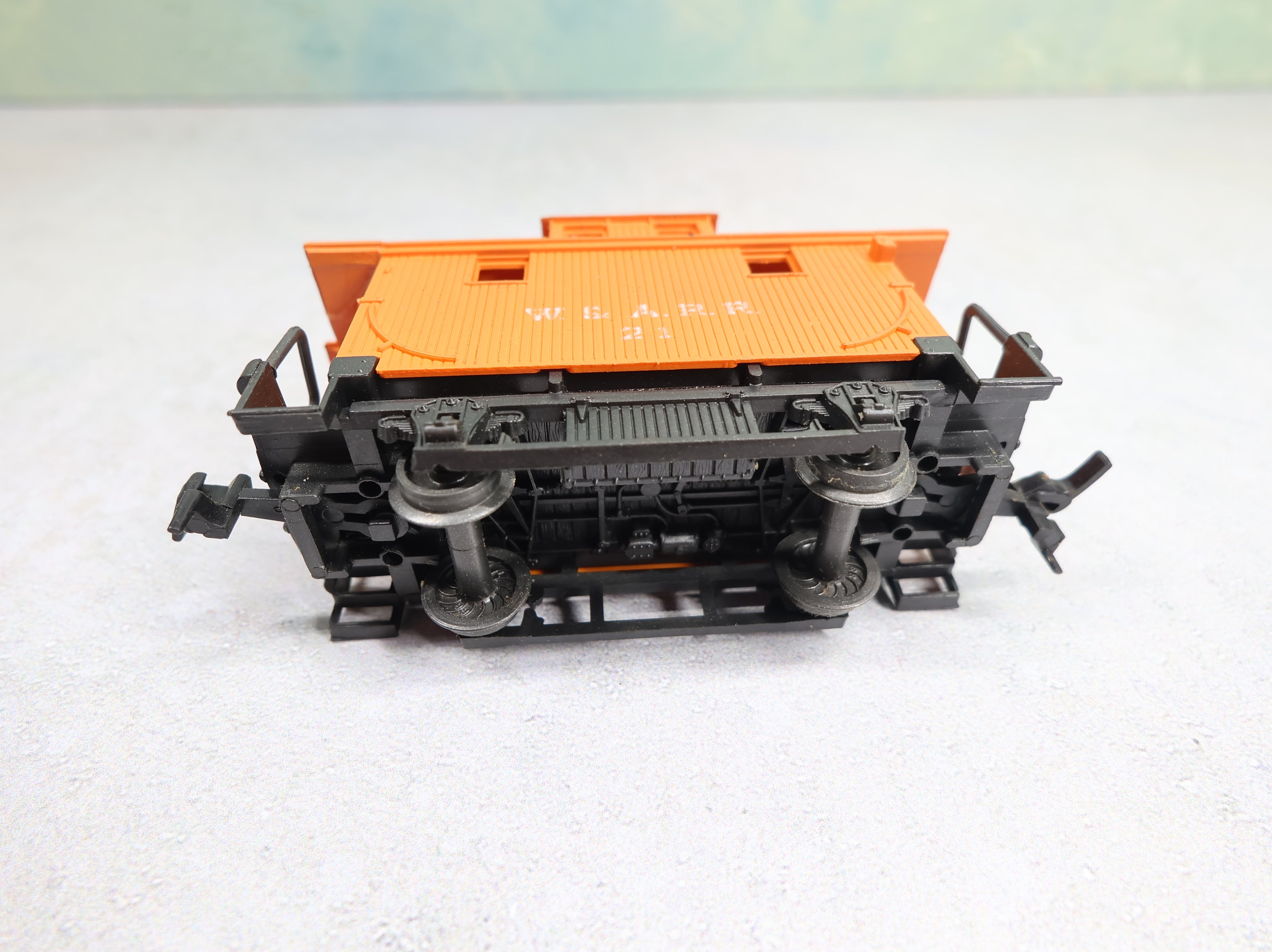 USED AHM HO Scale Bobber Caboose Western & Atlantic #21