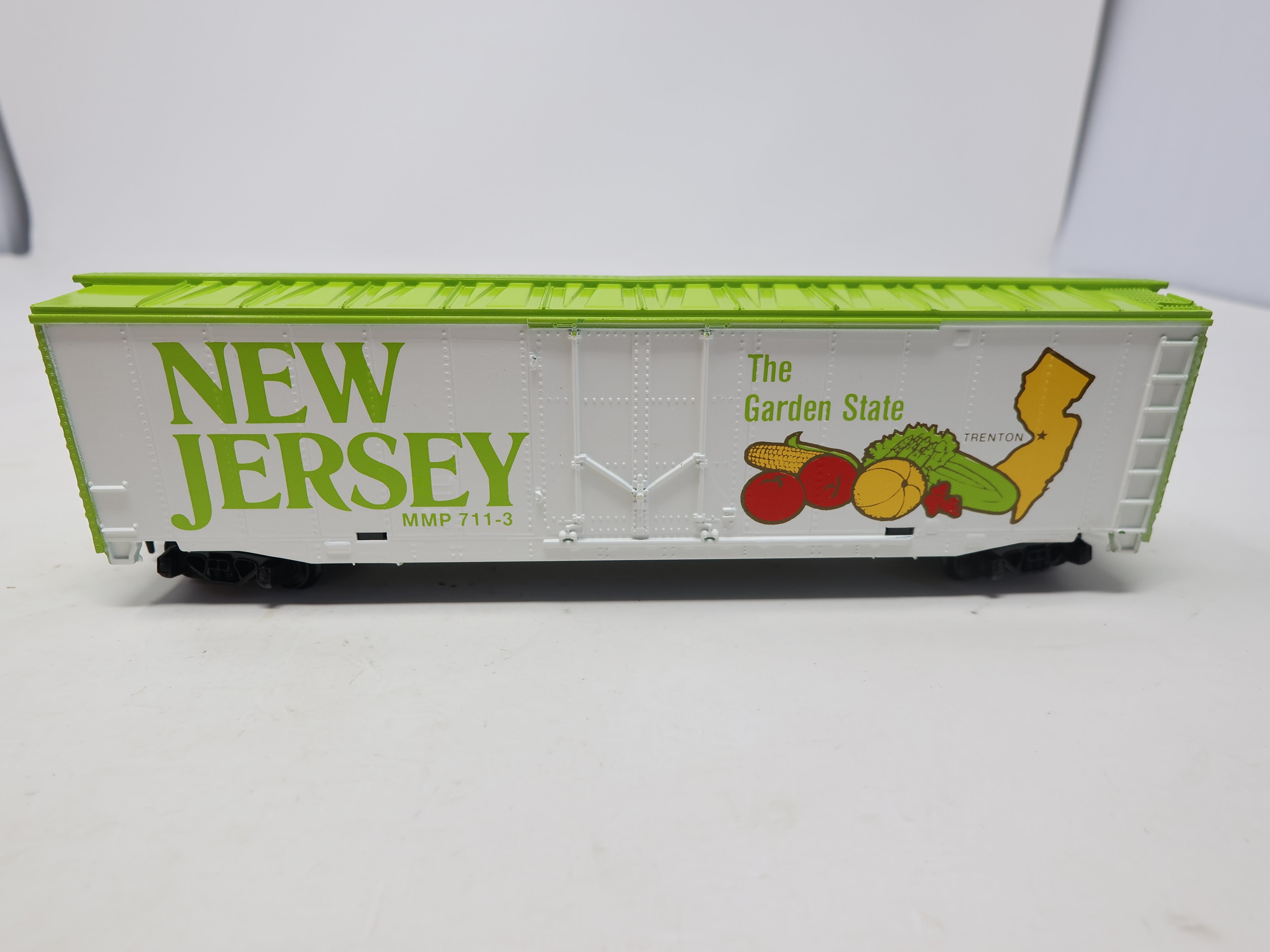 USED Mantua #711-3 HO Scale, State Box Car New Jersey