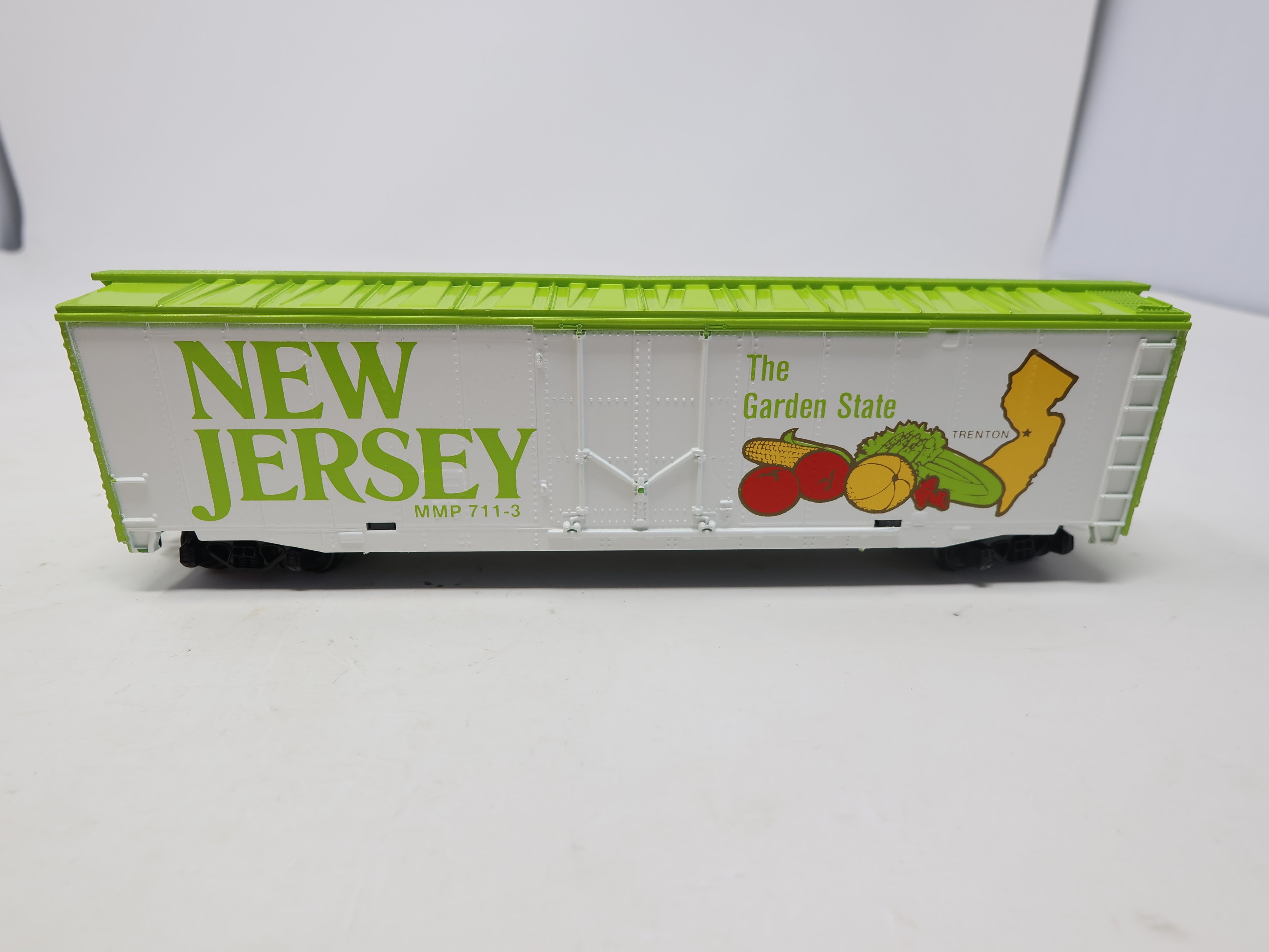 USED Mantua #711-3 HO Scale, State Box Car New Jersey