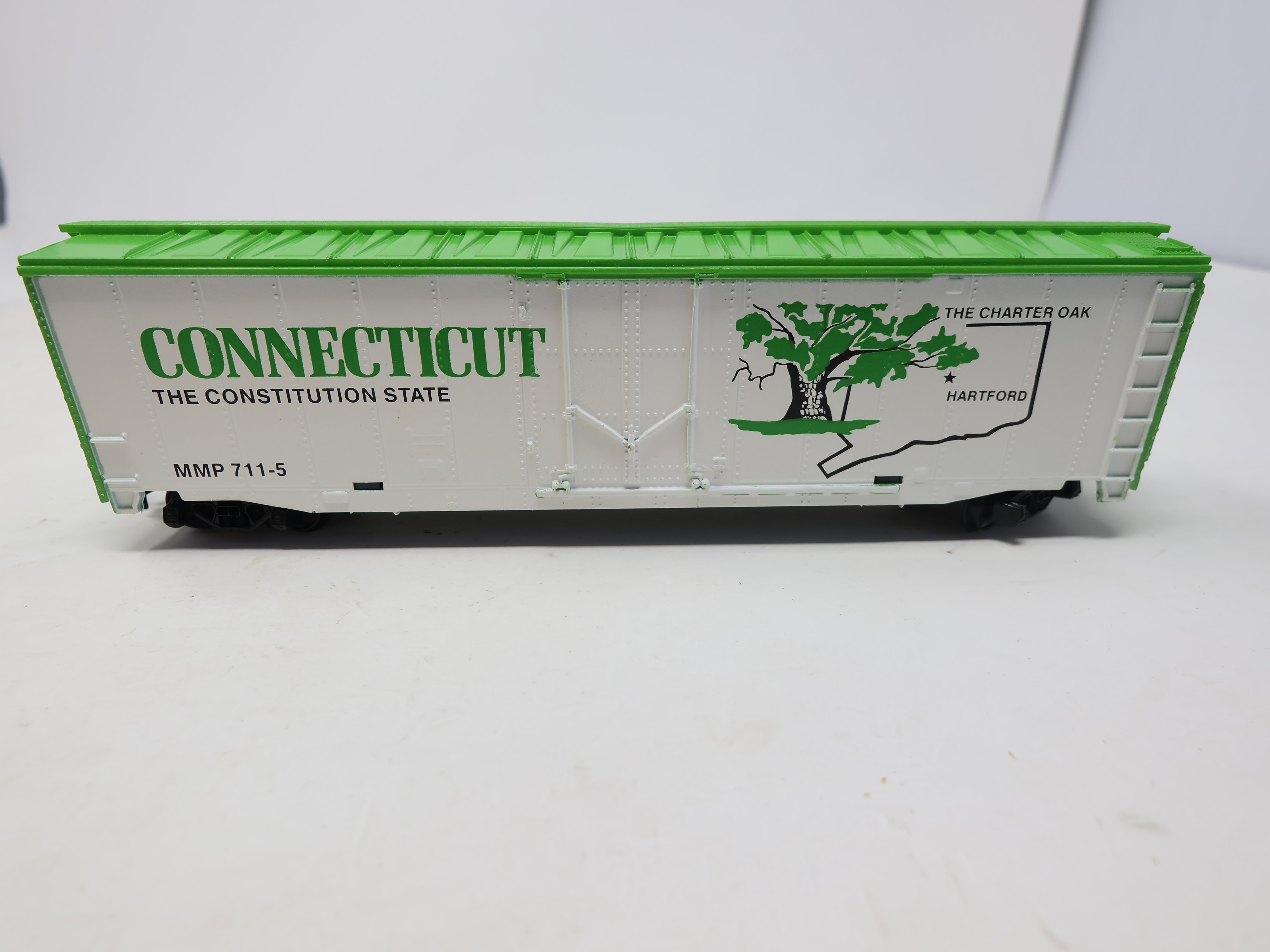 USED Mantua #711-5 HO Scale, State Box Car Connecticut