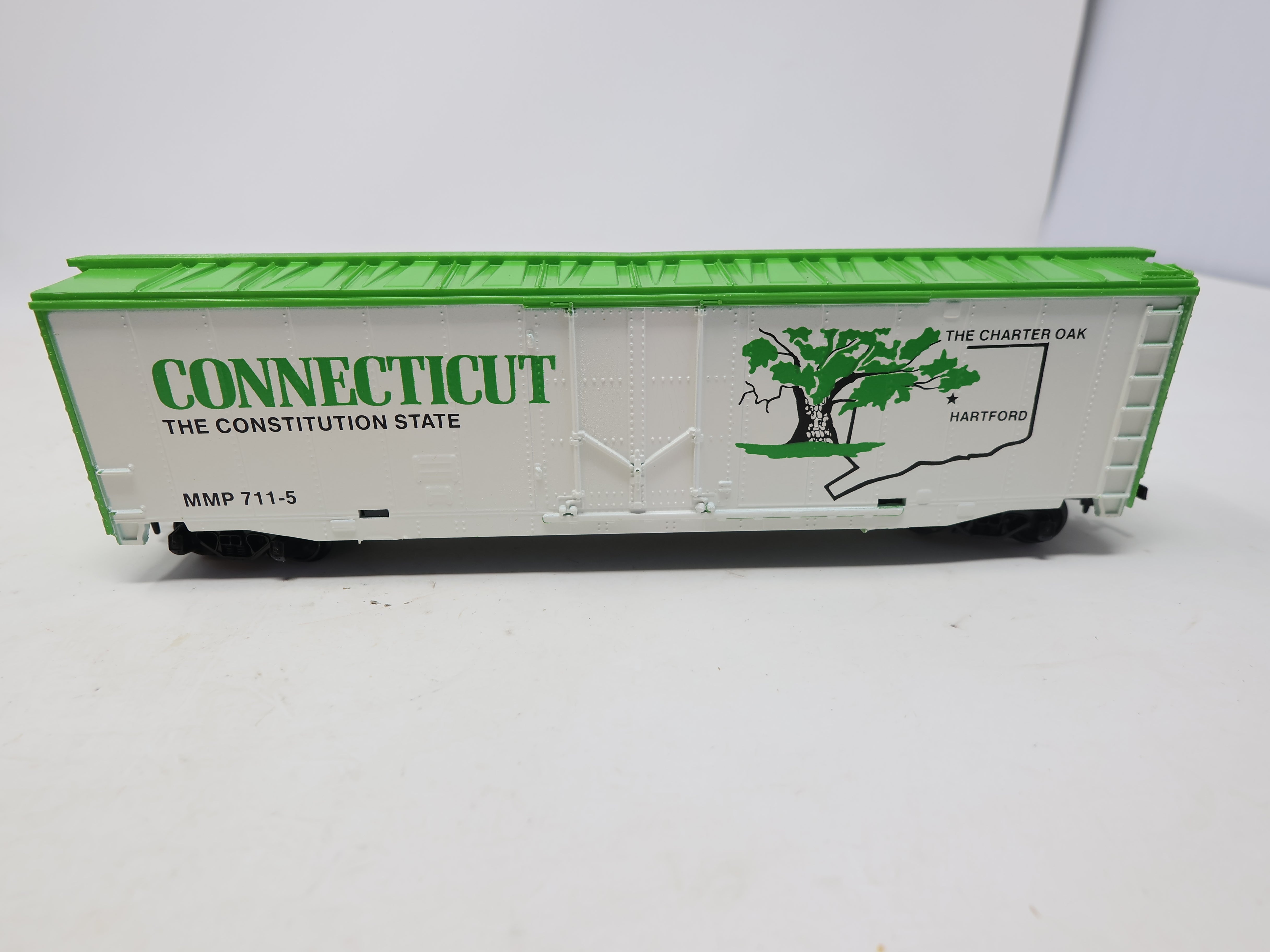 USED Mantua #711-5 HO Scale, State Box Car Connecticut