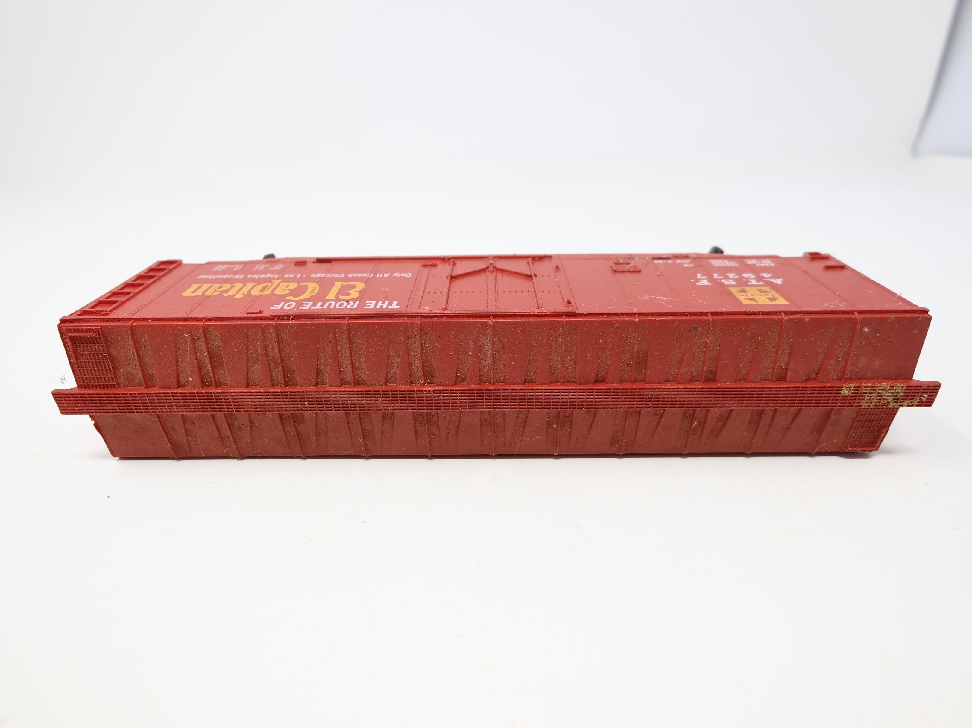 USED Tyco HO Scale 50' Box Car Santa Fe ATSF #49277 El Capitan