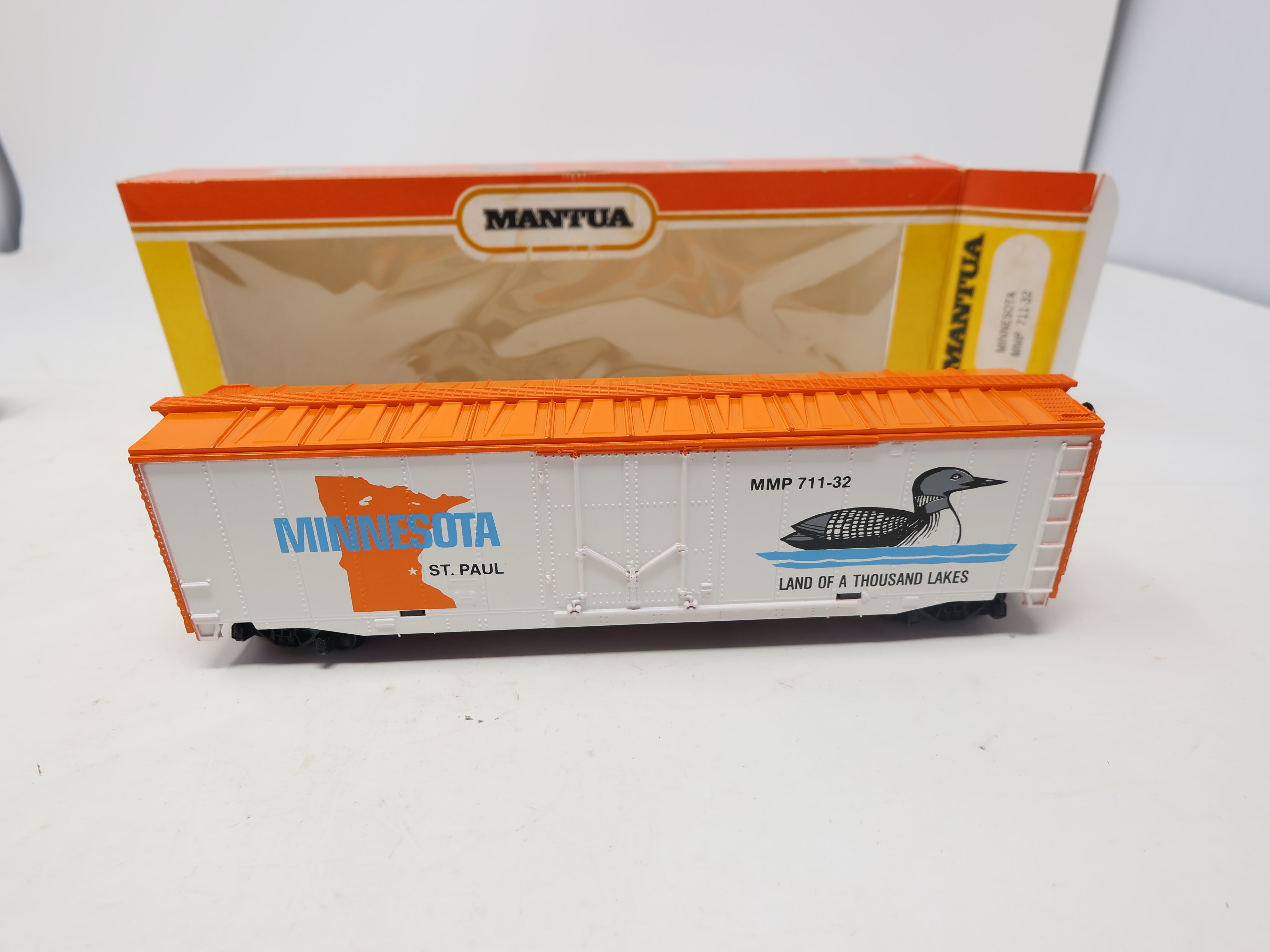 USED Mantua #711-32 HO Scale, State Box Car Minnesota