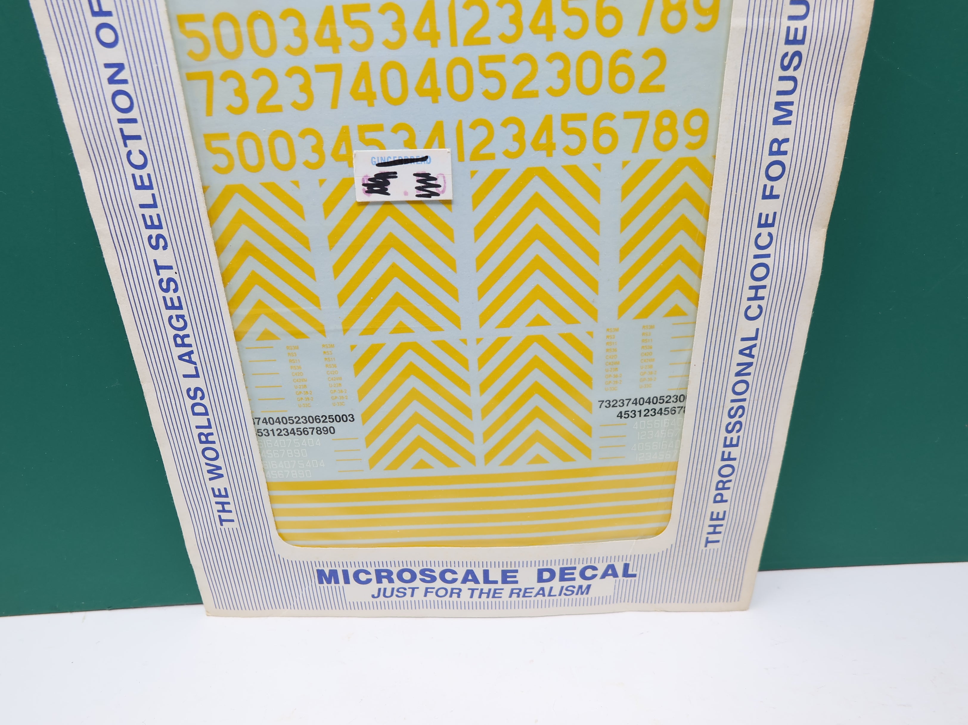 MICROSCALE 87-582 HO Scale Delaware & Hudson Late 1970s - Early 1980s Diesel Locs Decals