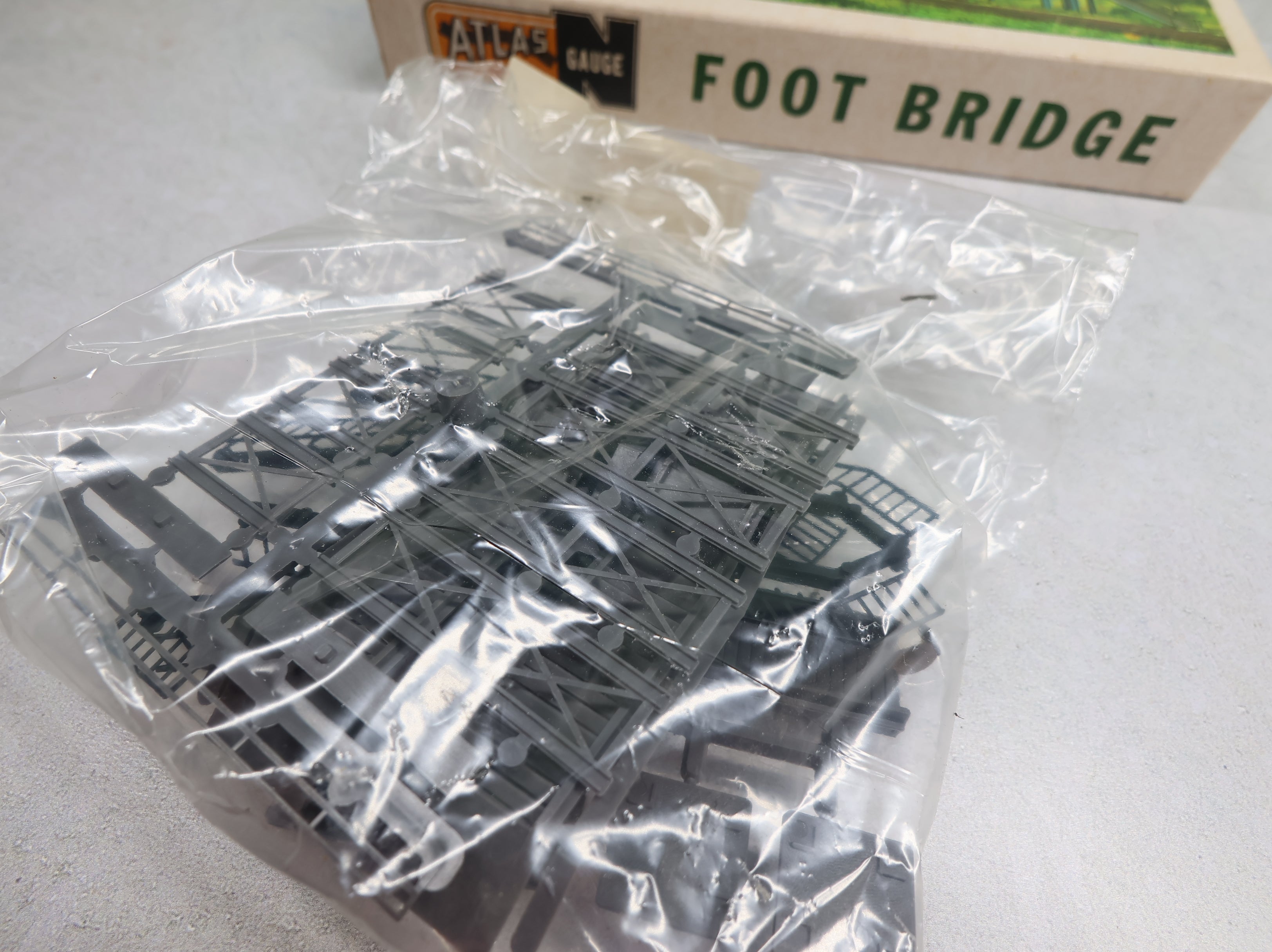 USED Atlas #2813-100 N Scale Foot Bridge KIT