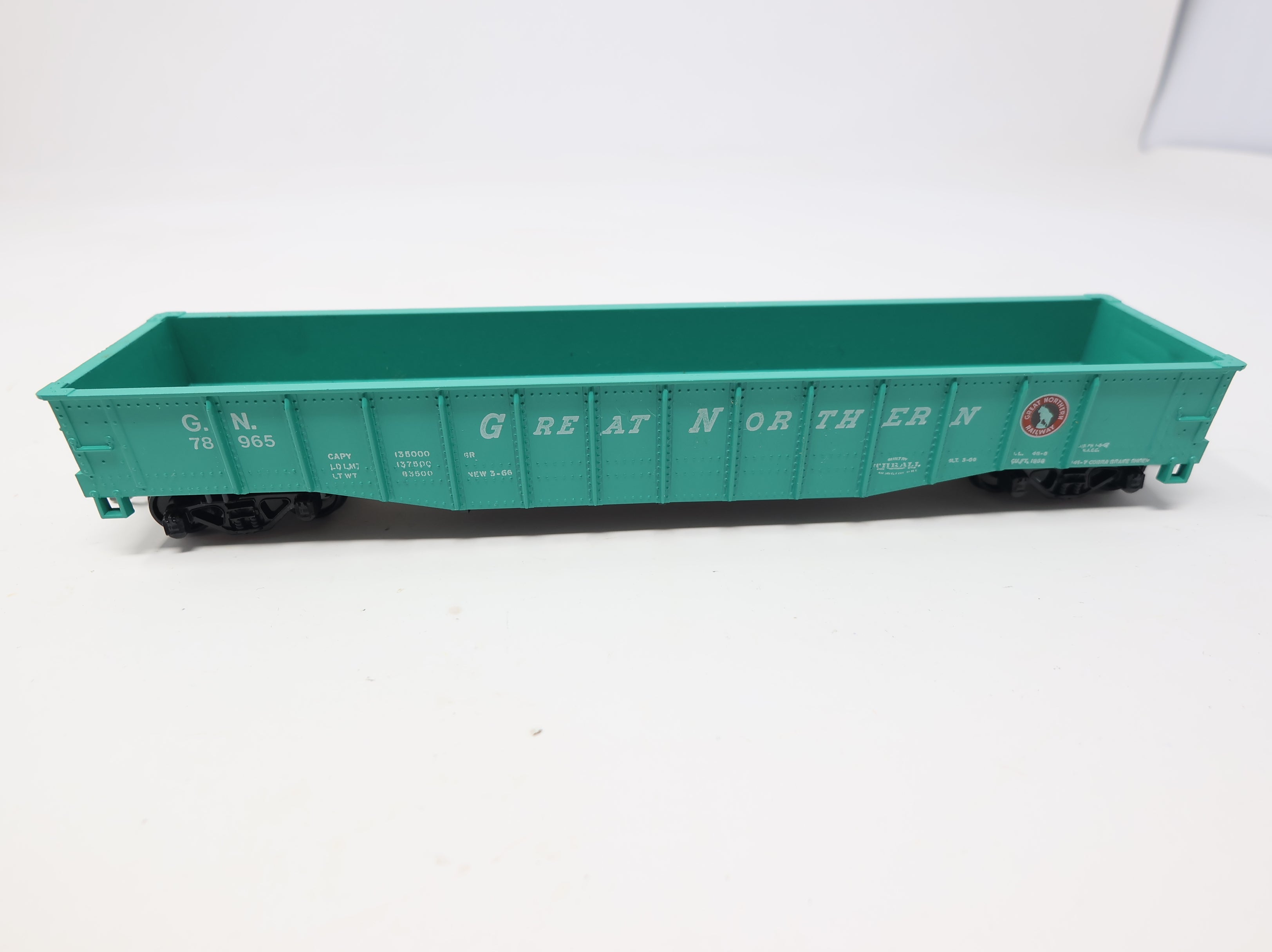 USED Athearn HO Scale 50' Gondola Great Northern GN #78965