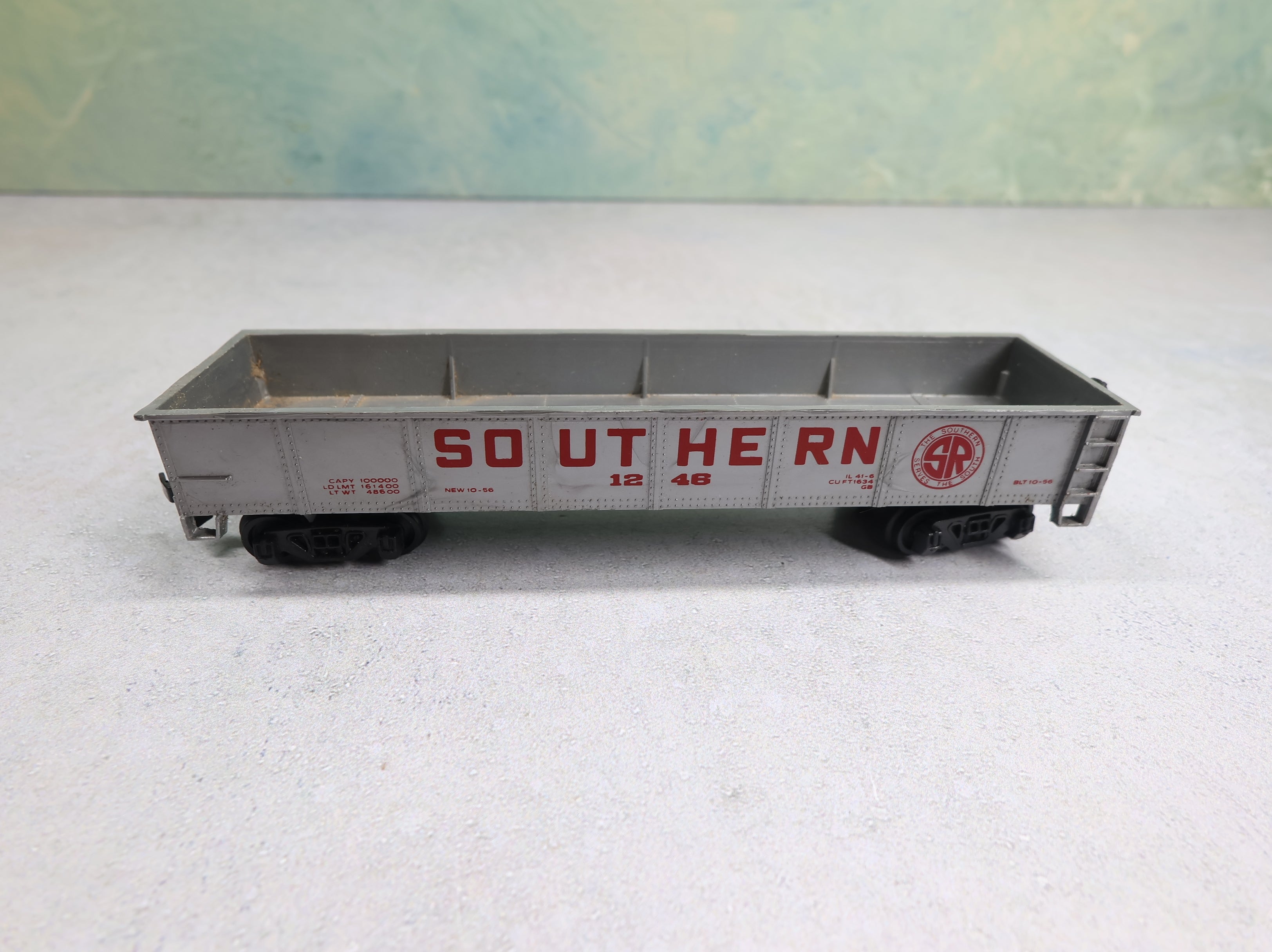 USED Bachmann HO Scale 40' Gondola Southern #1246