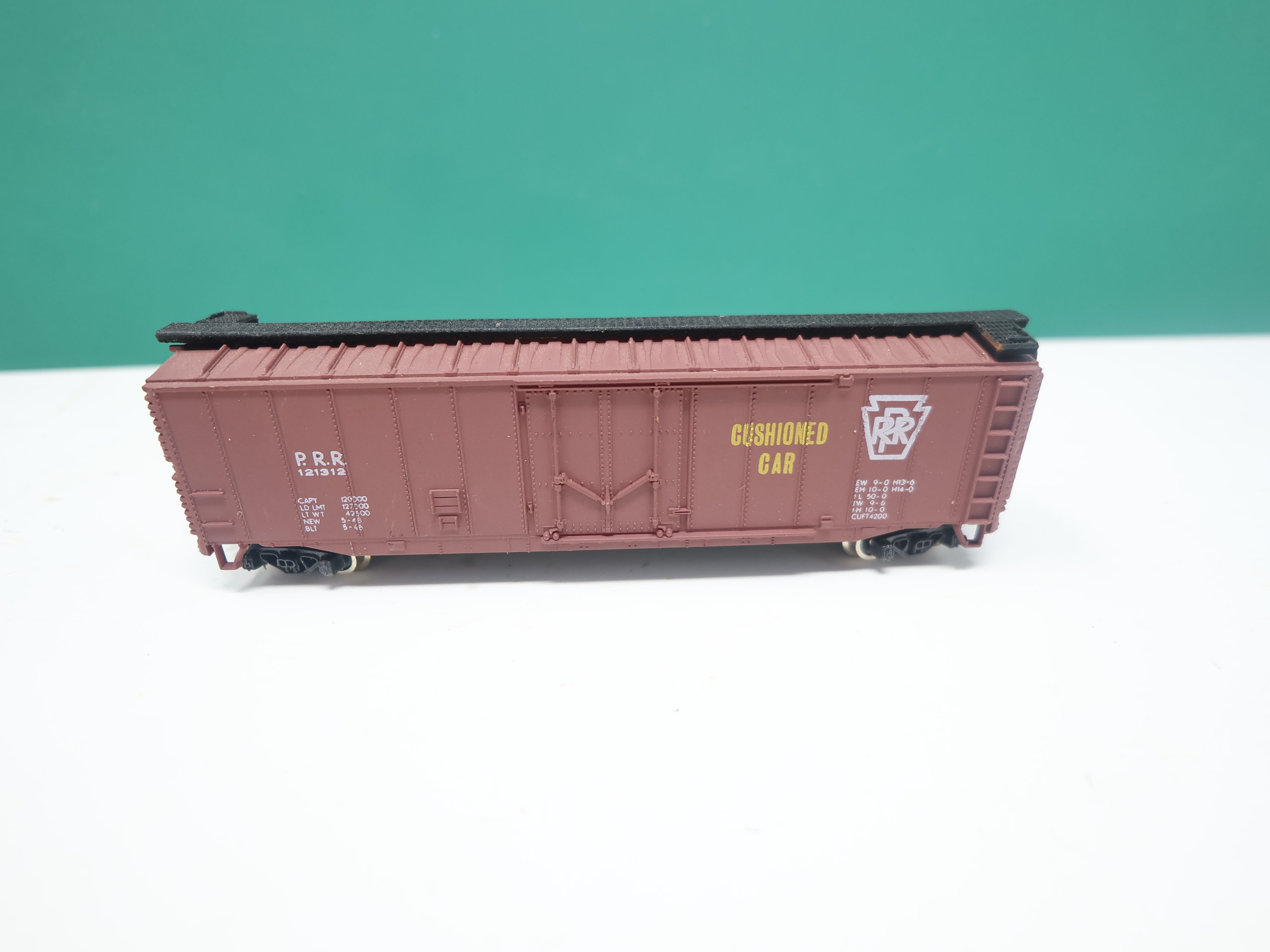 USED Bachmann N Scale, 50' Box Car, Pennsylvania PRR #121312