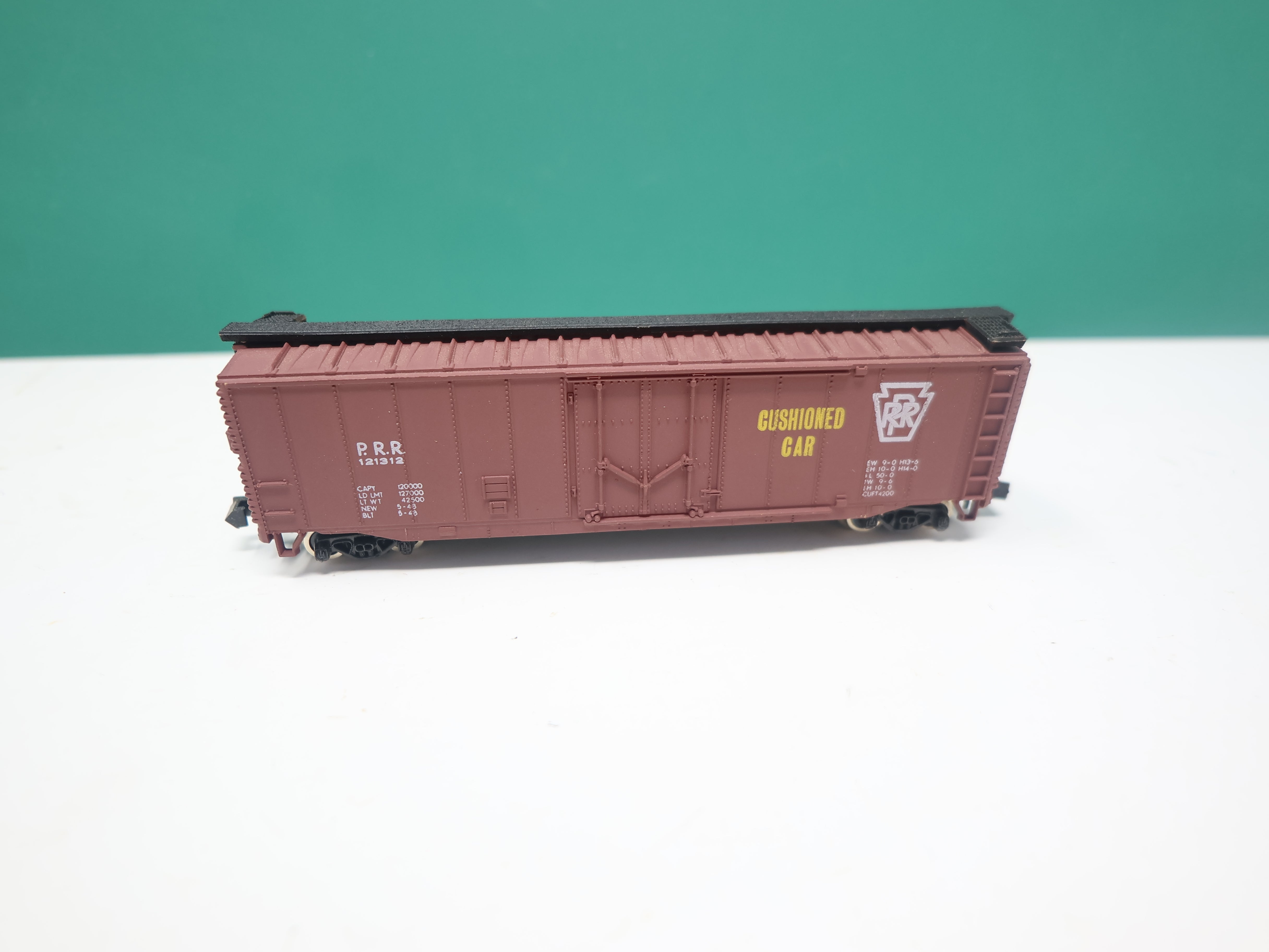 USED Bachmann N Scale, 50' Box Car, Pennsylvania PRR #121312