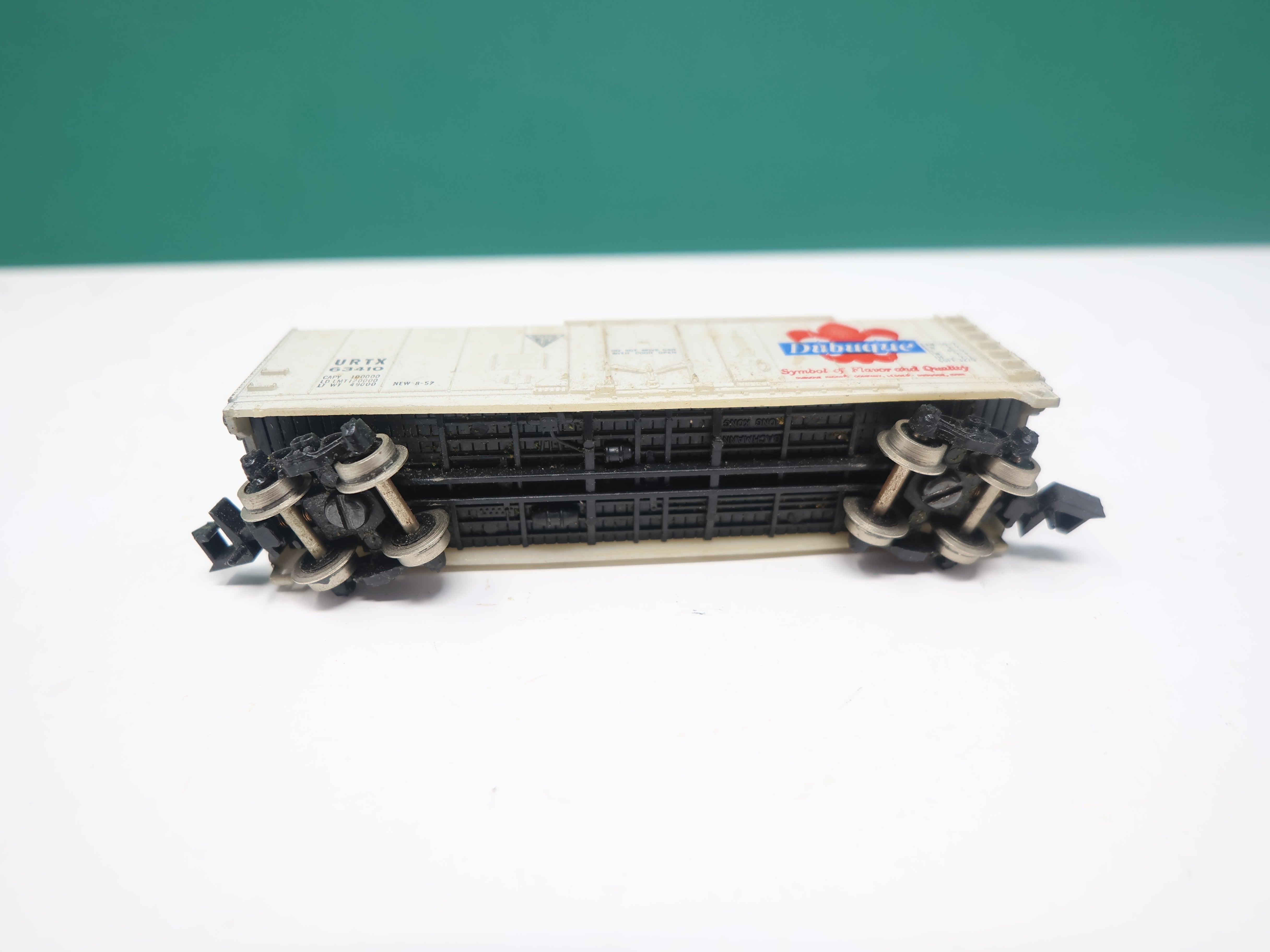 USED Bachmann N Scale, 40' Box Car, Dubuque URTX #63410