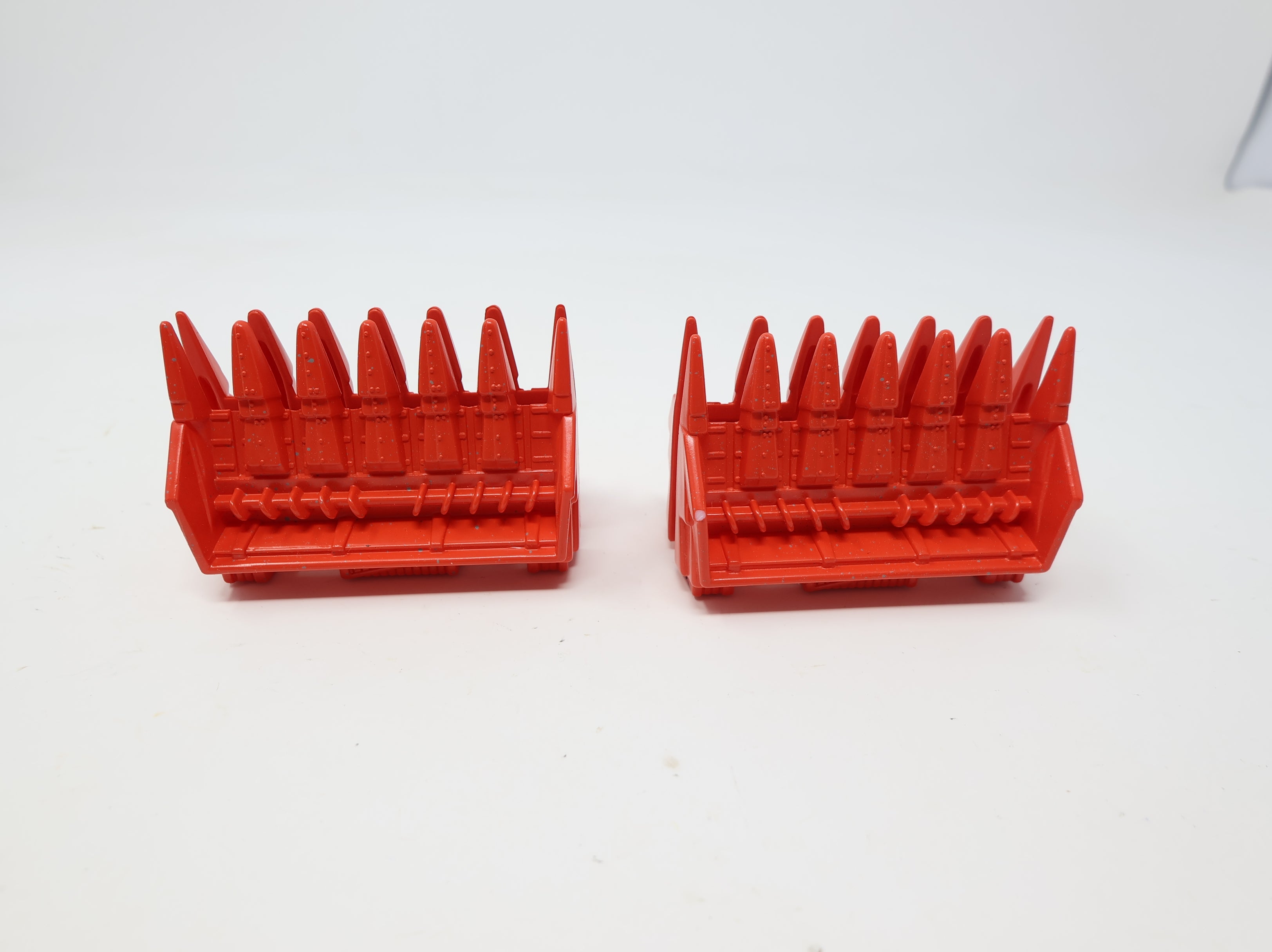 USED ERTL HO Scale Six Row CornHeads Load for Flat Car