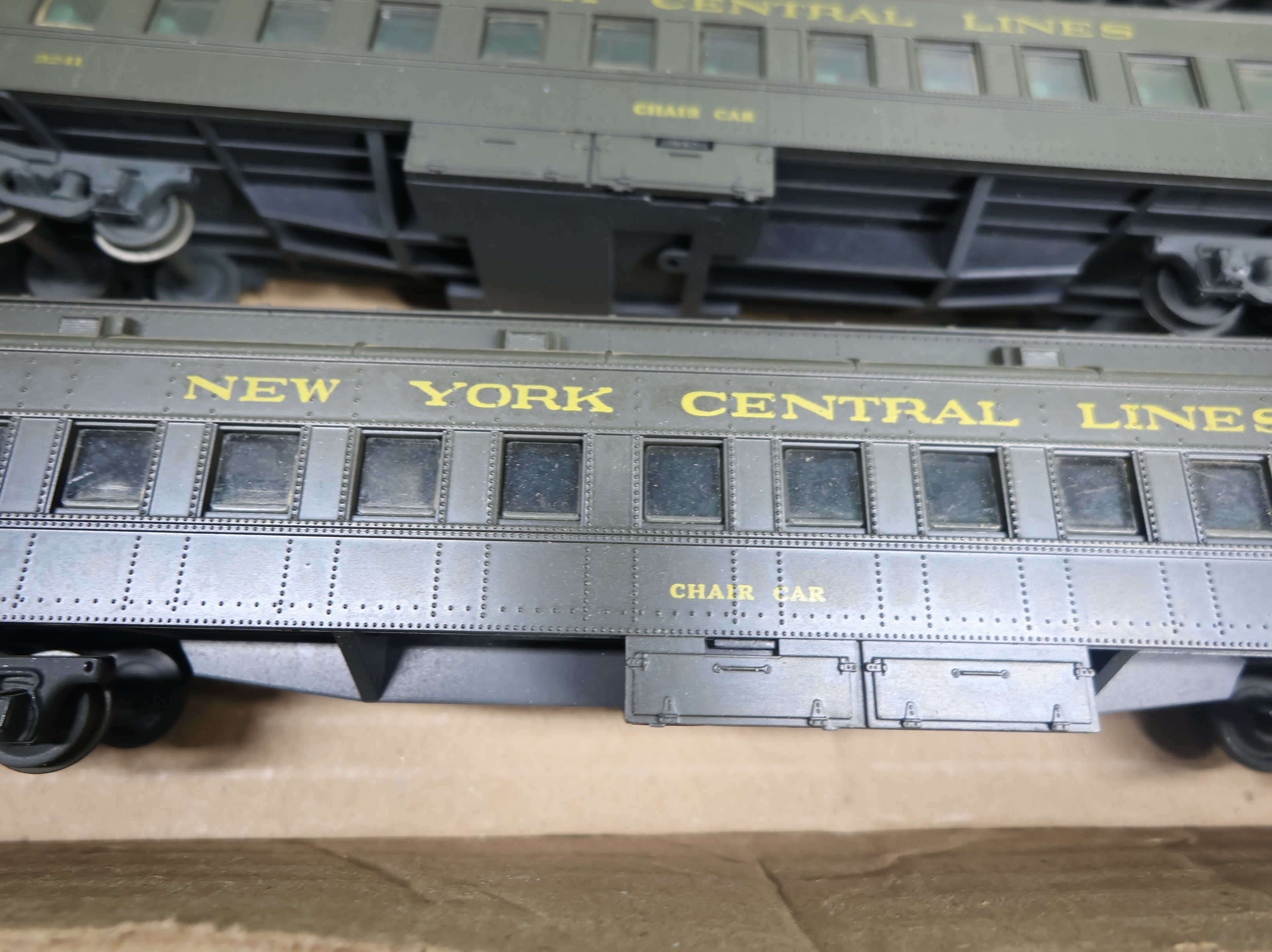 USED Athearn HO Scale Passenger Car Set New York Central Rough (7 pcs)