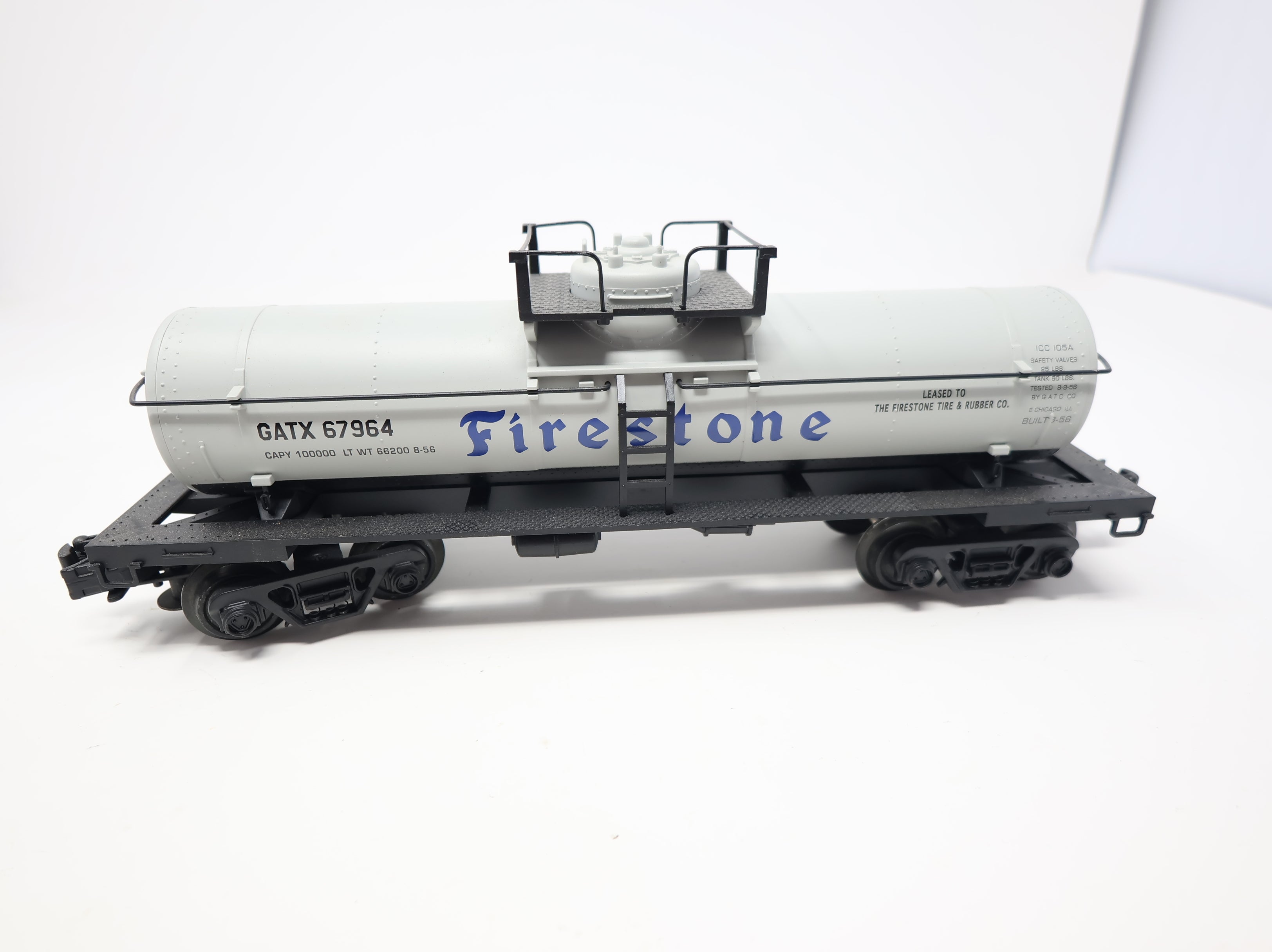 USED IDM O Single Dome Tank Car Firestone GATX #67964 O27