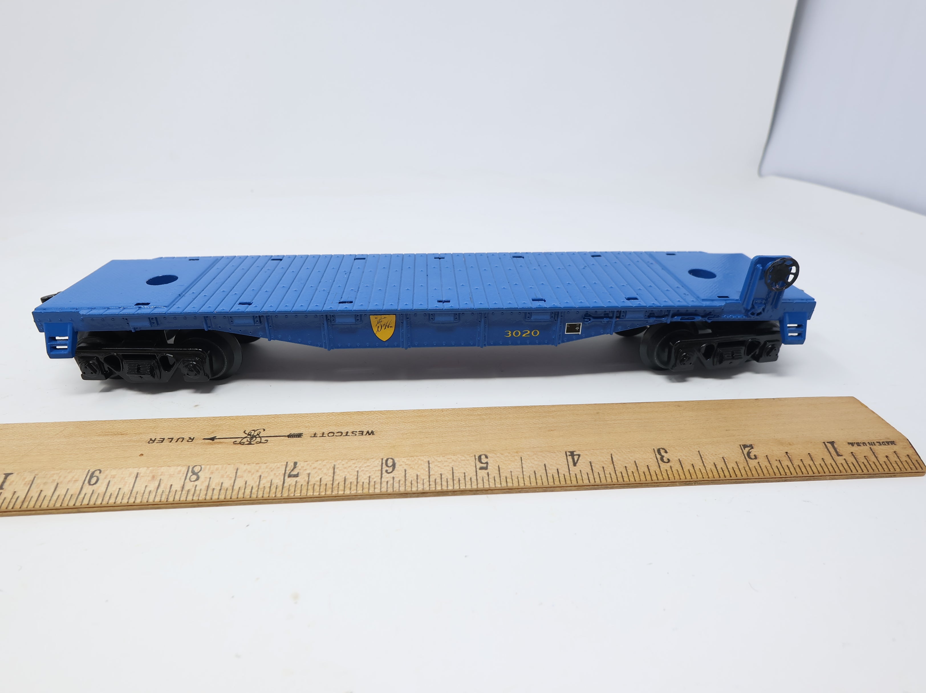 USED Lionel O Flat Car Delaware and Hudson #3020 O27 Decal