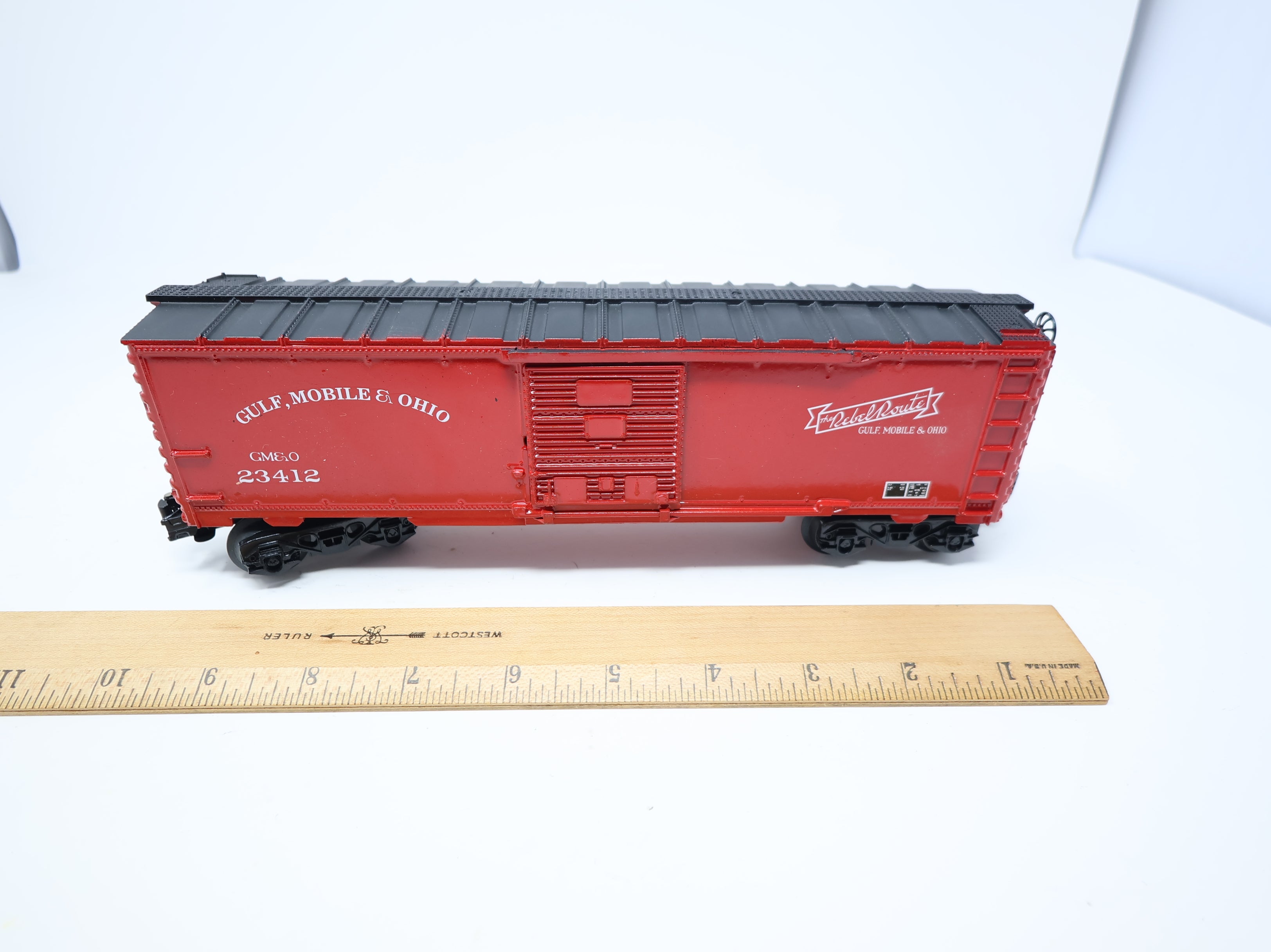 USED Lionel O Box Car Gulf, Mobile & Ohio GM&O #23412 Decal