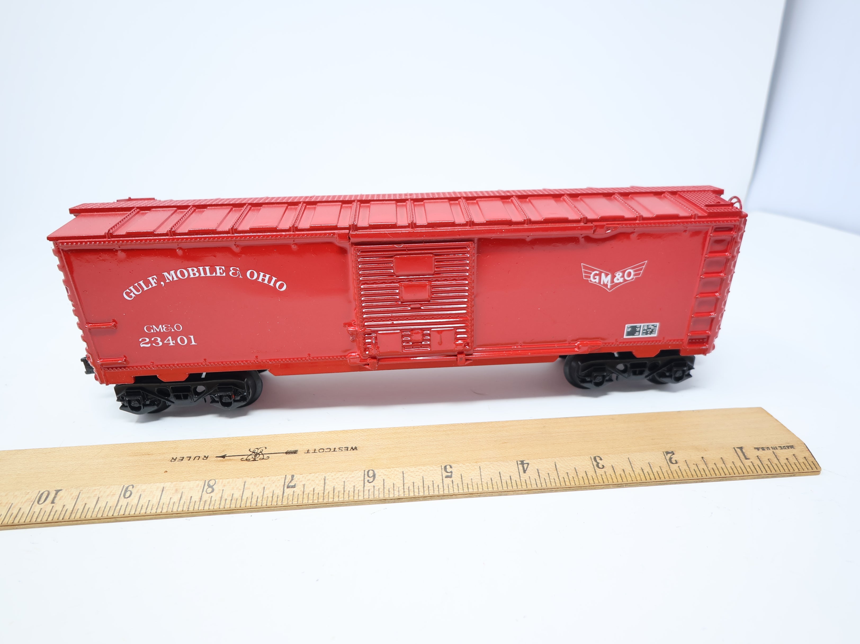 USED Lionel O Box Car Gulf, Mobile & Ohio GM&O #23401 Decal