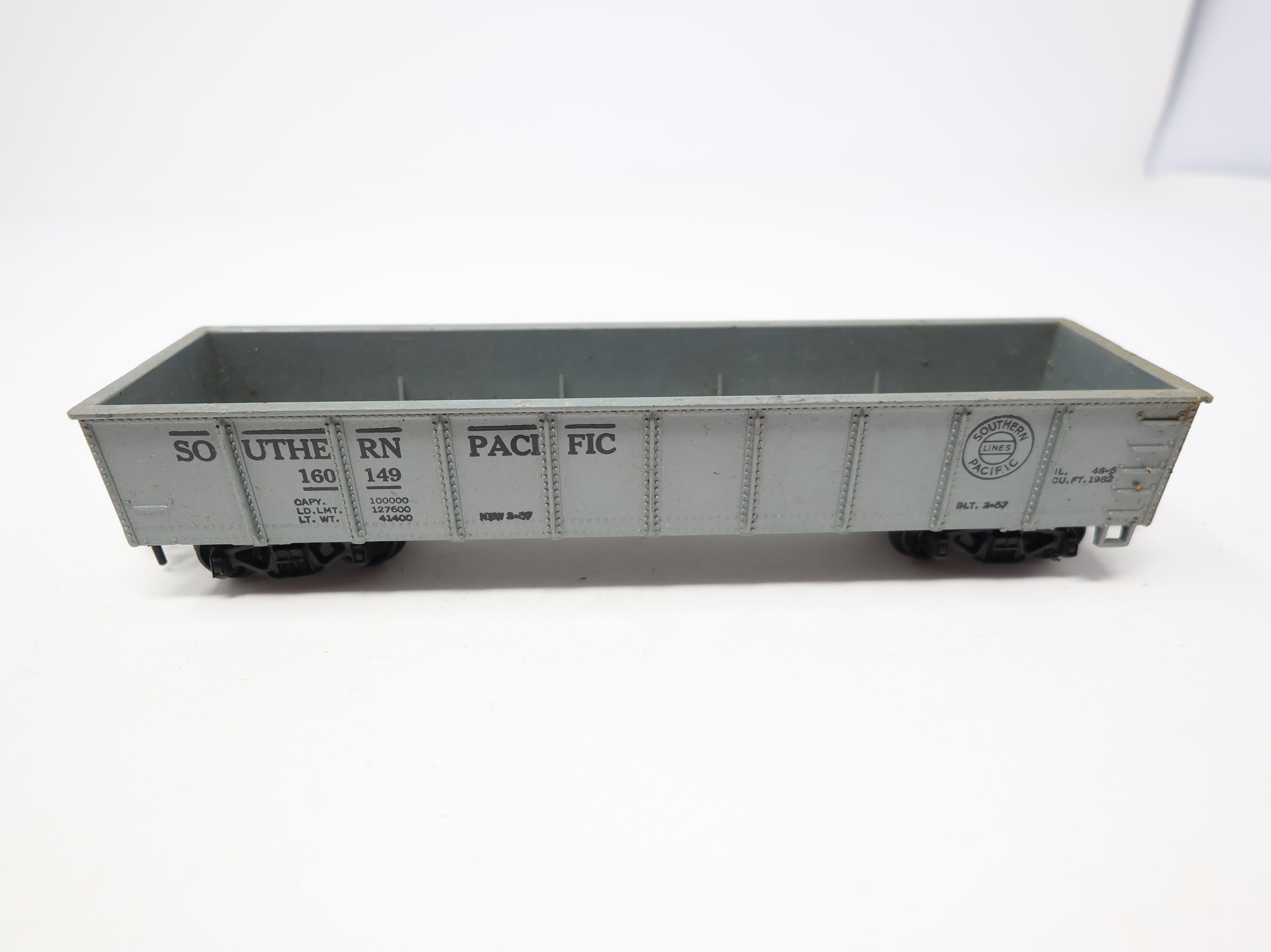 USED Varney HO Scale 40' Gondola Southern Pacific #160149