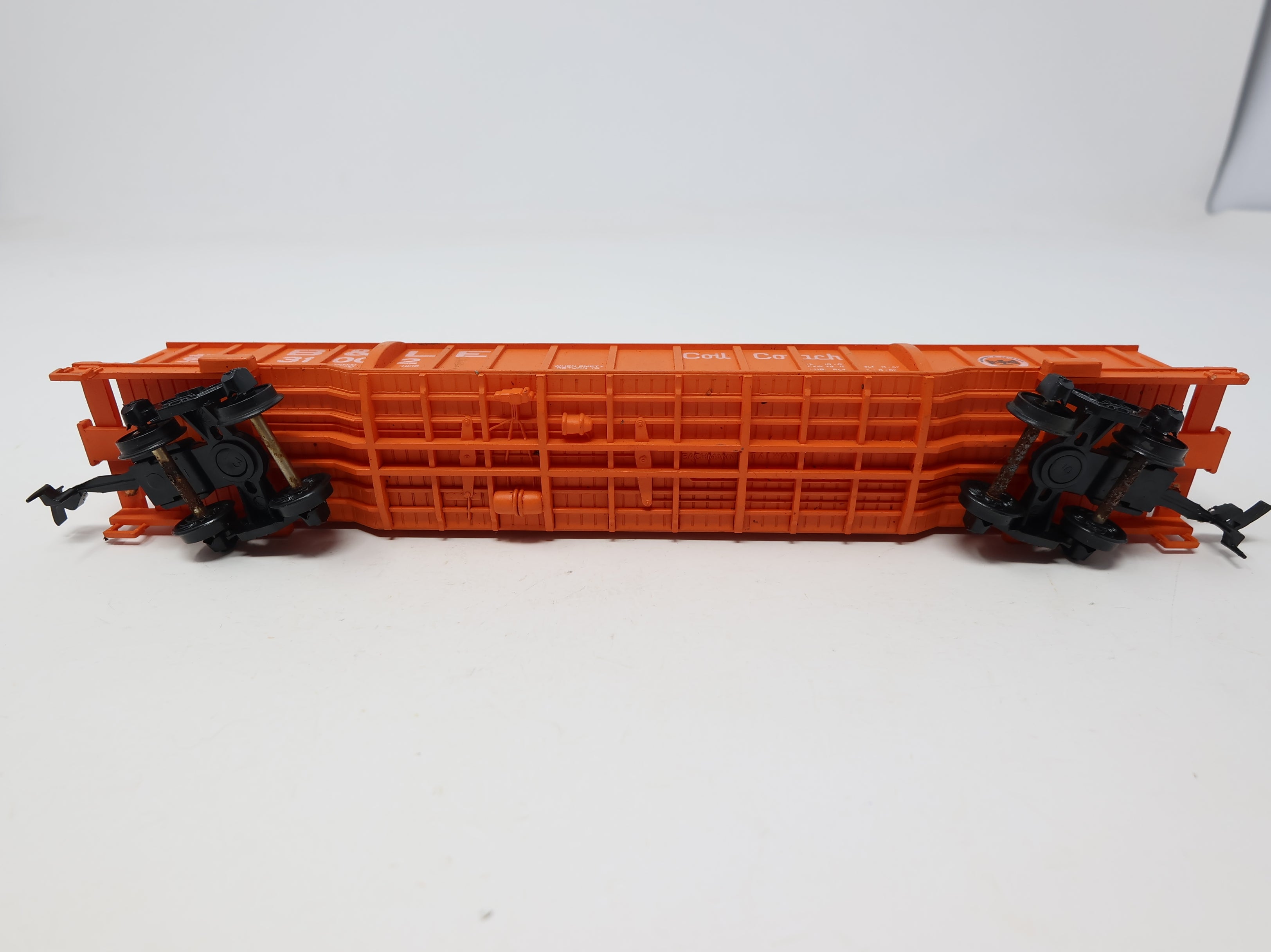 USED Bachmann HO Scale Coil Car Bessemer & Lake Erie B&LE #31002 Damaged