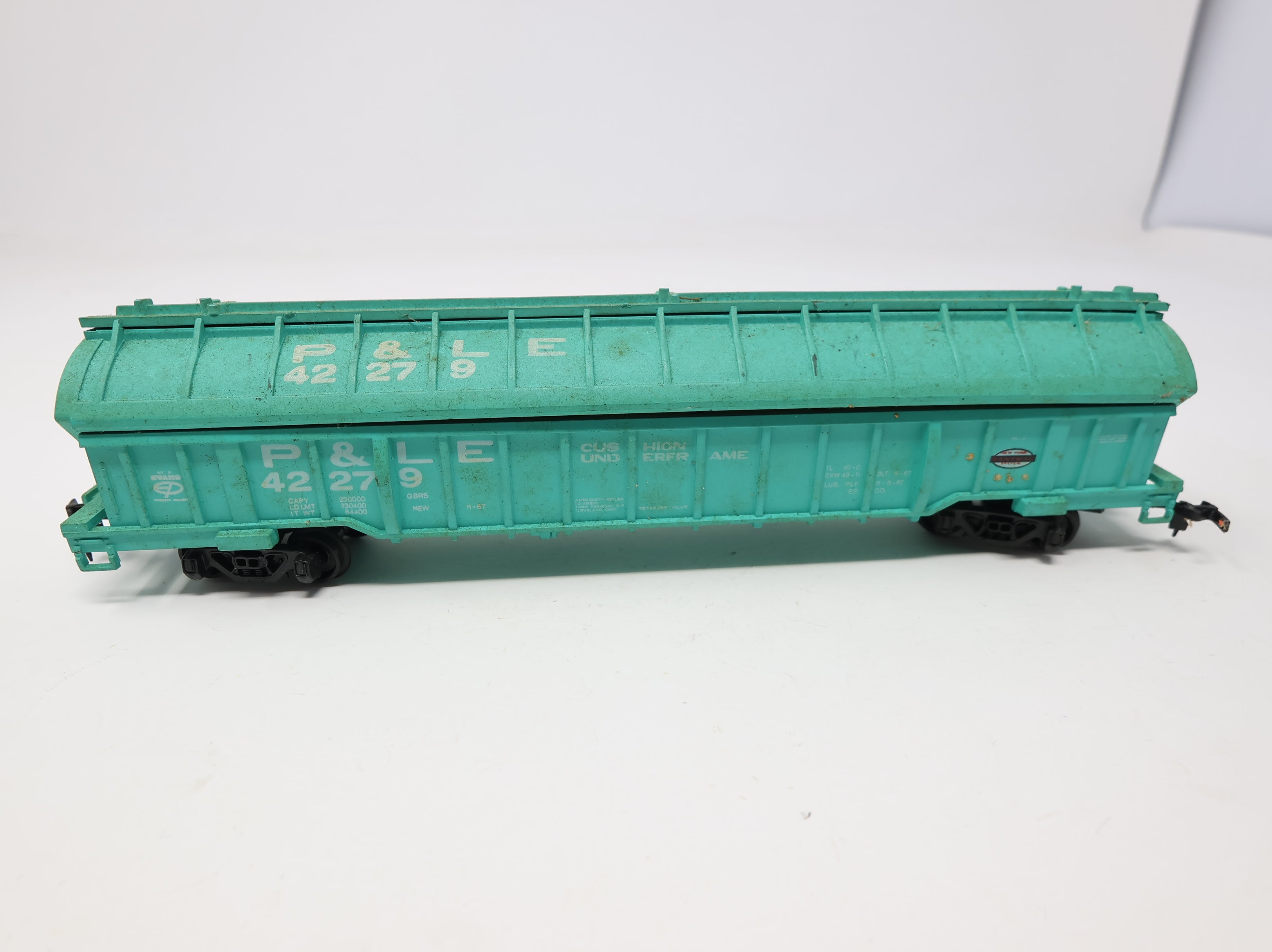 USED AHM HO Scale Coil Car Pittsburgh & Lake Erie P&LE #42279