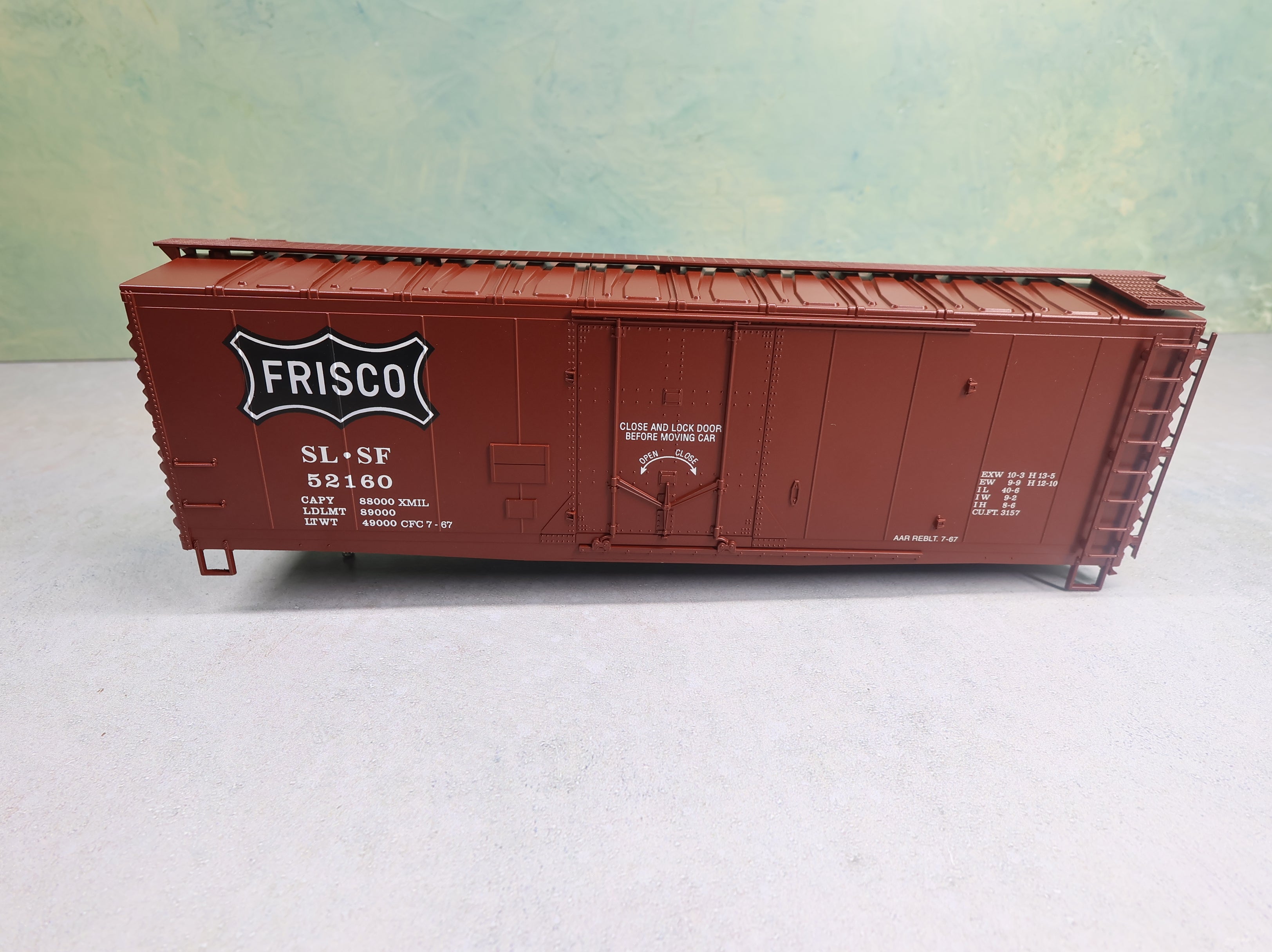 USED Atlas O Box Car Frisco SLSF #52160