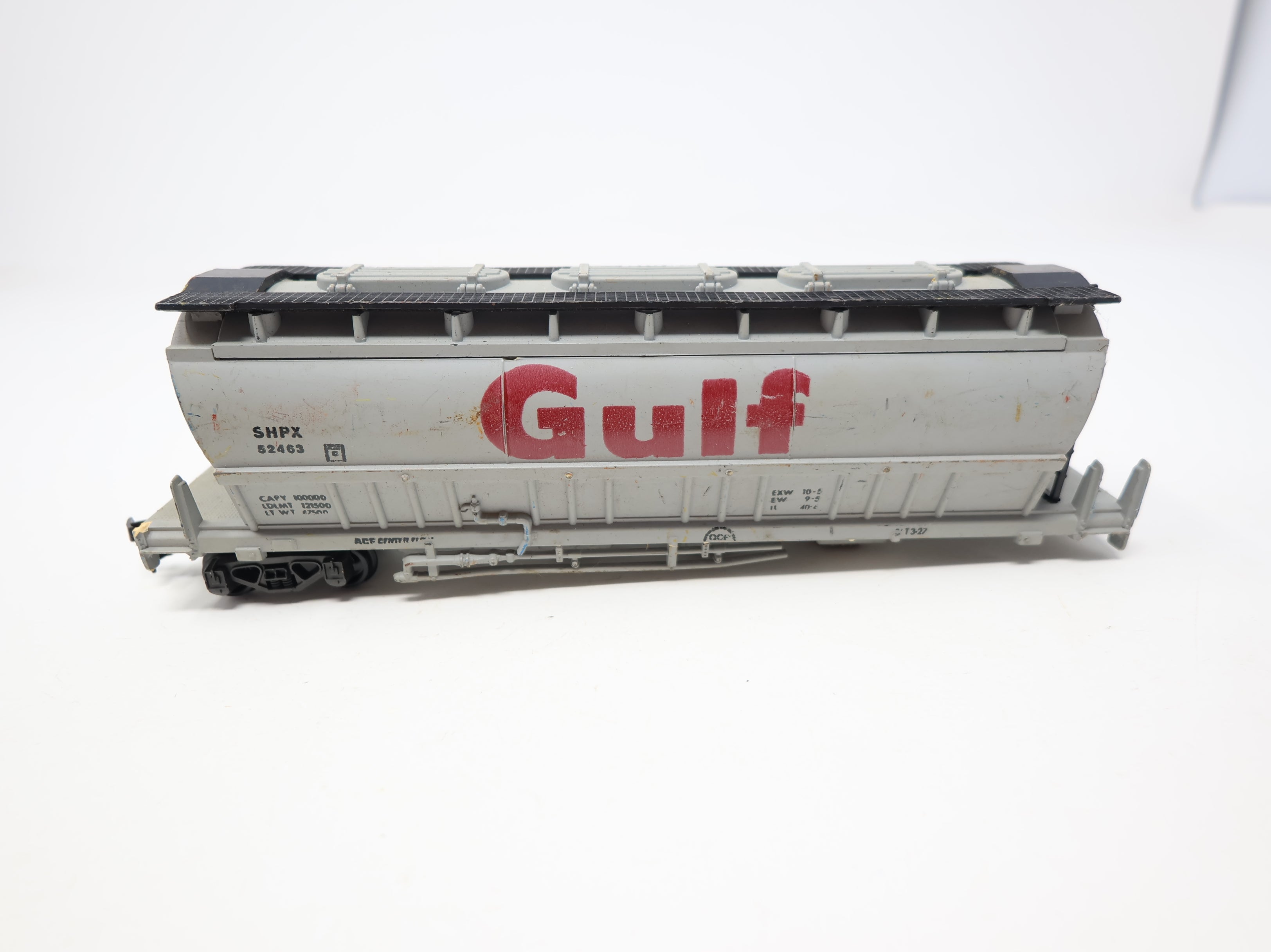 USED AHM HO Scale Center Flow Covered Hopper Gulf SHPX #52463