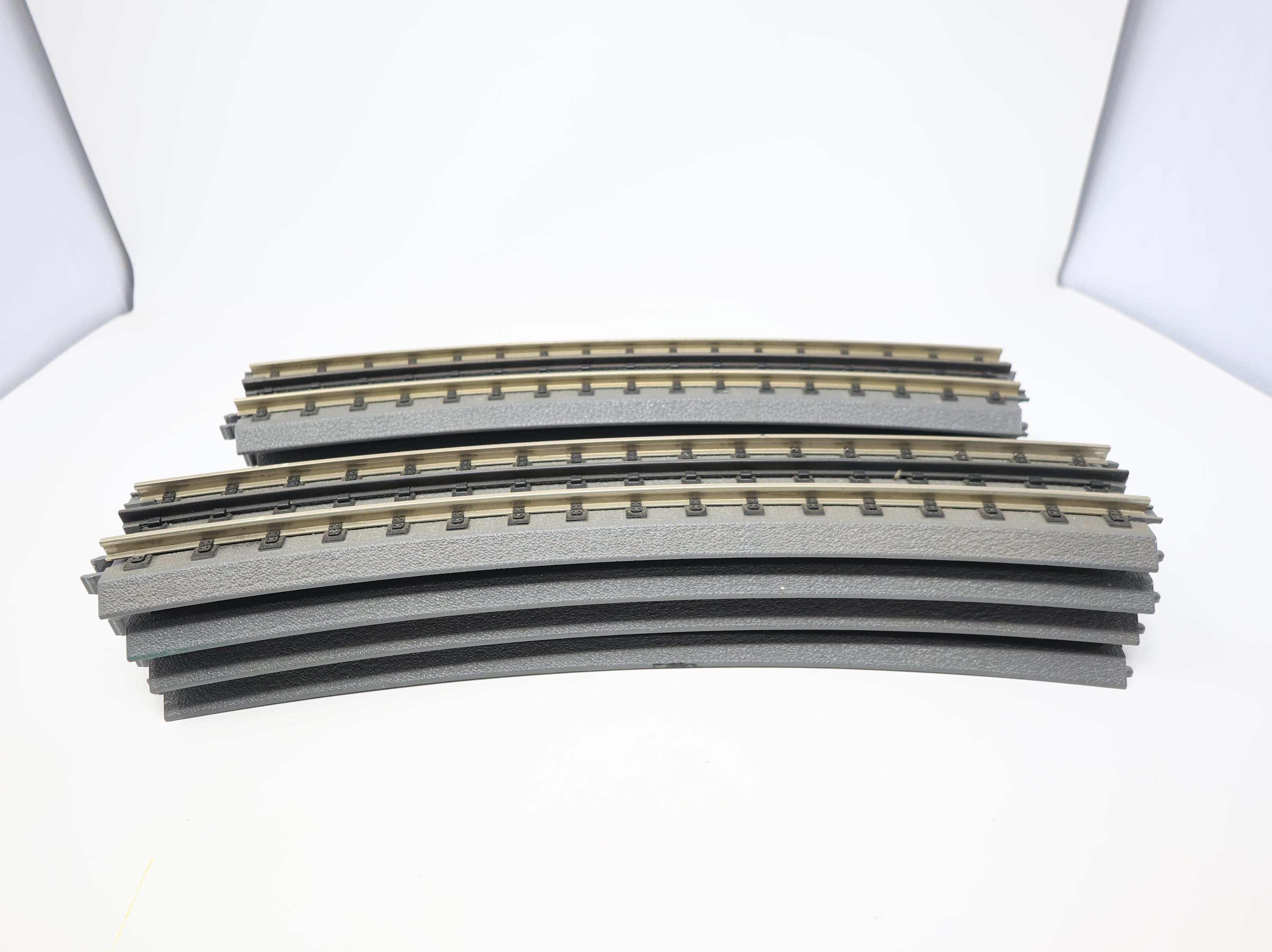 USED MTH Rail King O Realtrax O-72 Curve Track (8 pcs)