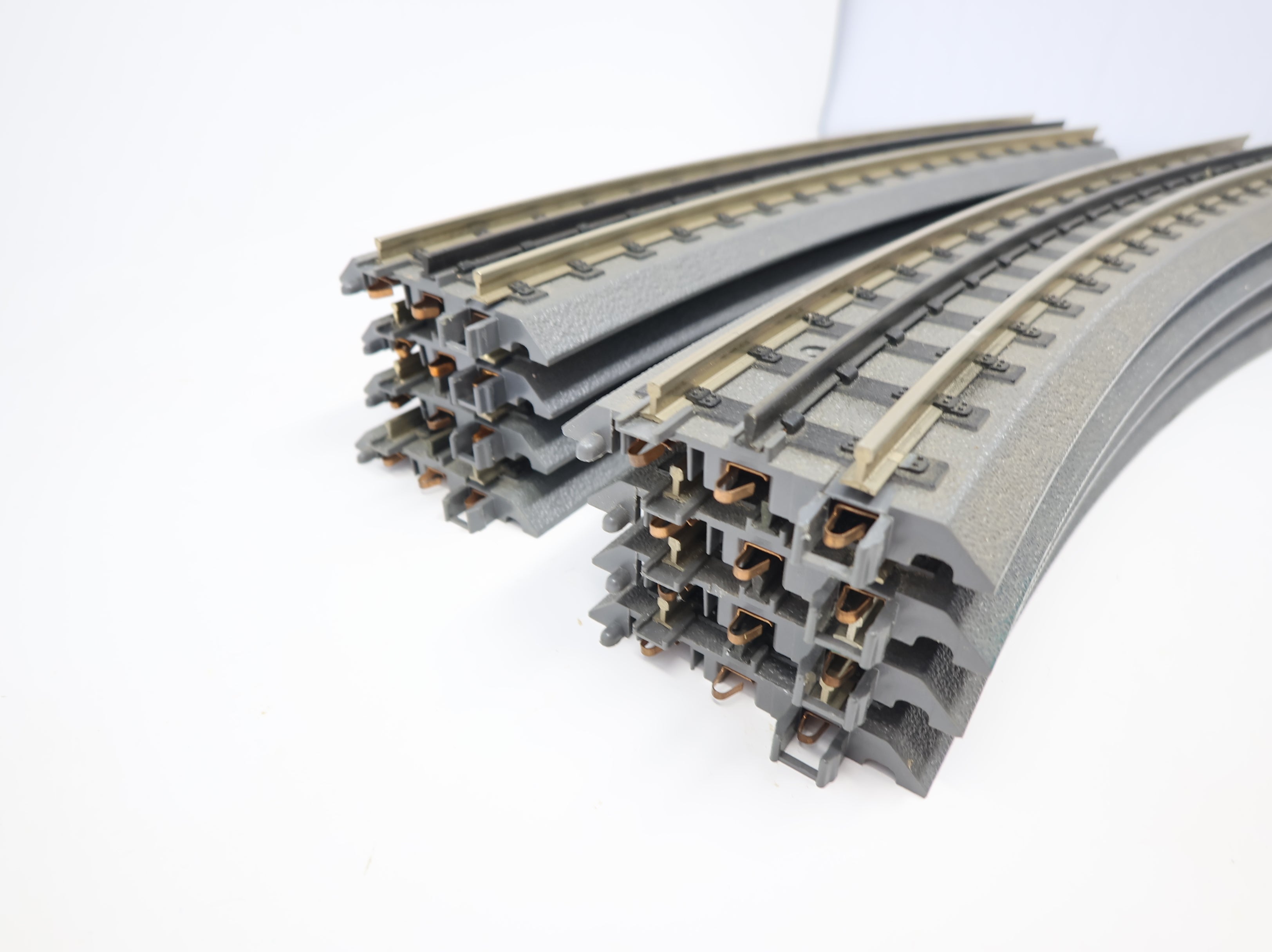 USED MTH Rail King O Realtrax O-72 Curve Track (8 pcs)