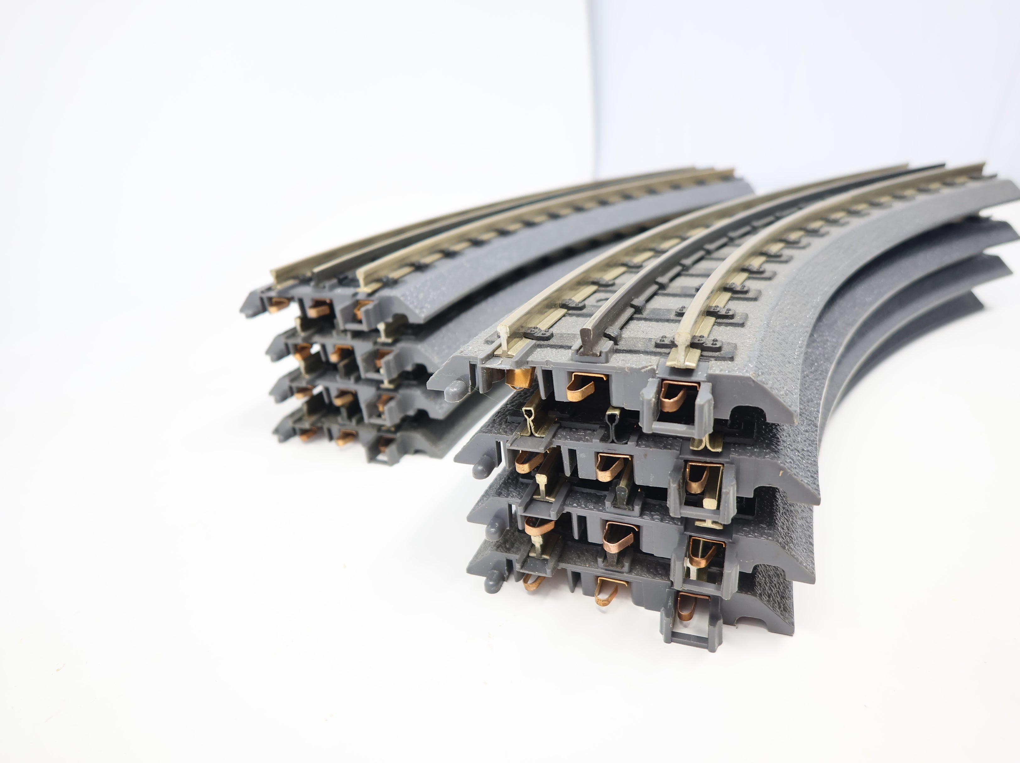 USED MTH Rail King O Realtrax O-31 Curve Track (8 pcs)