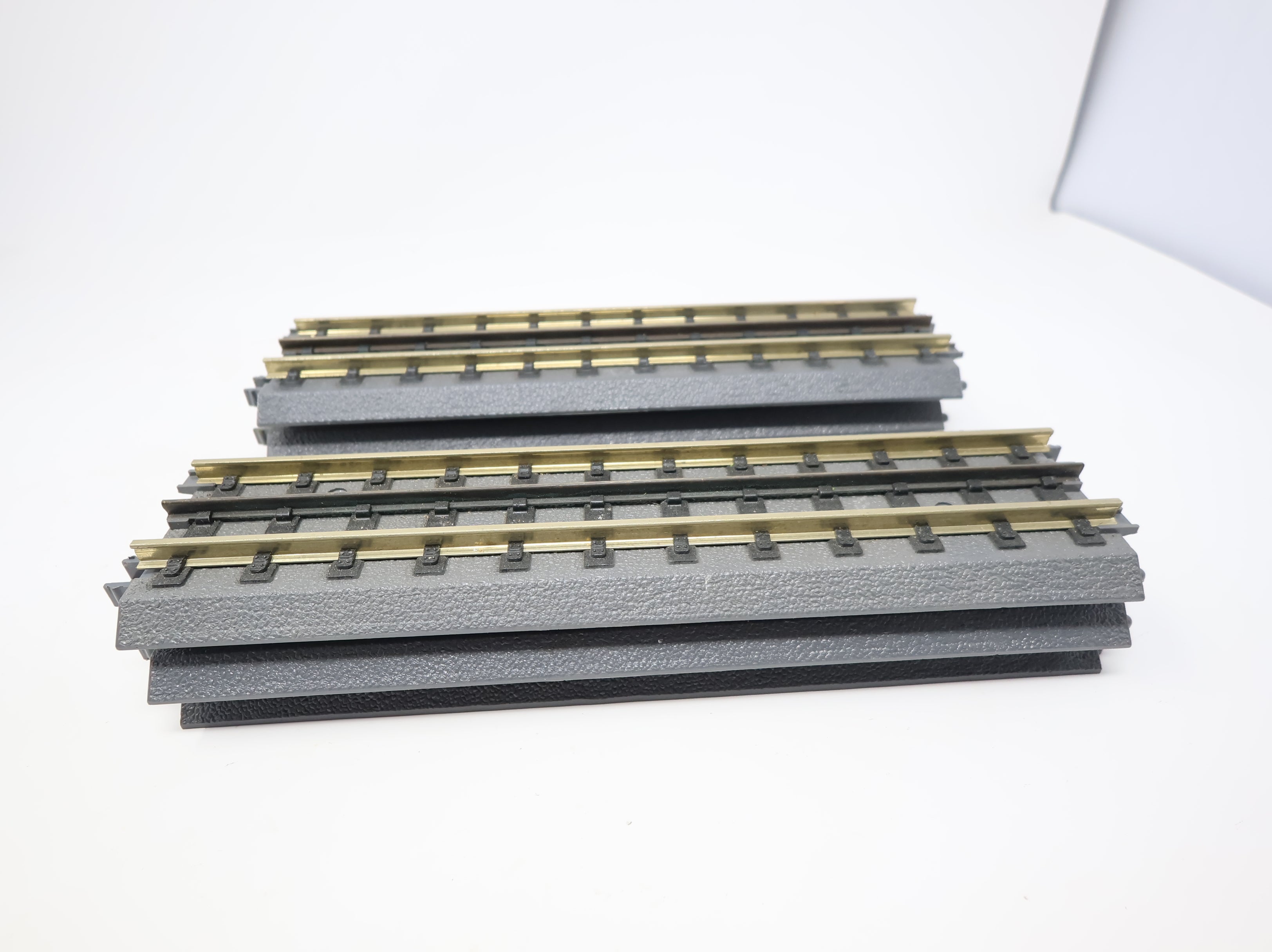 USED MTH Rail King O Realtrax 10" Straight Track (6 pcs)