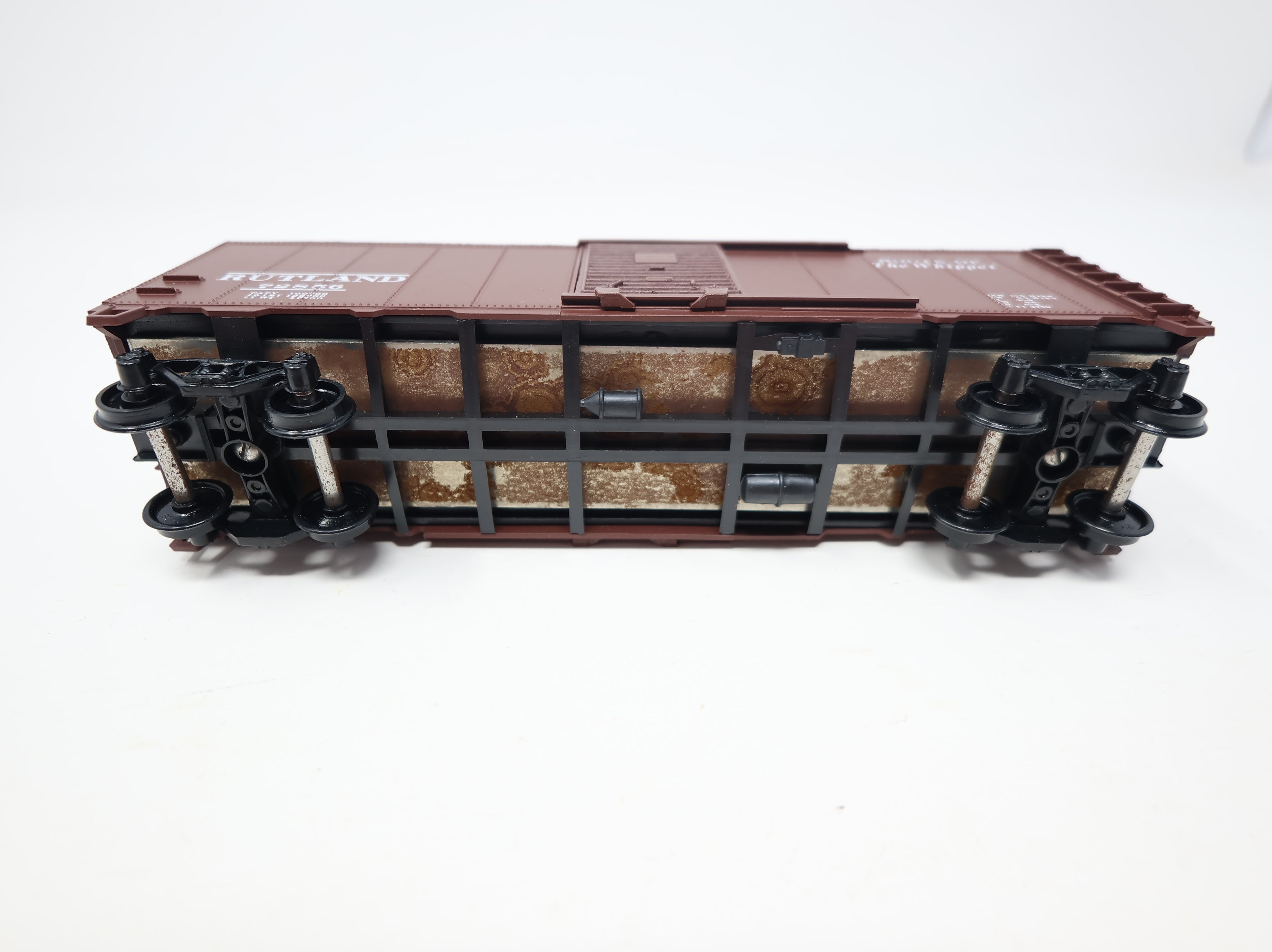 USED Athearn HO Scale 40' Steel Box Car Rutland #72856 Bev-Bel